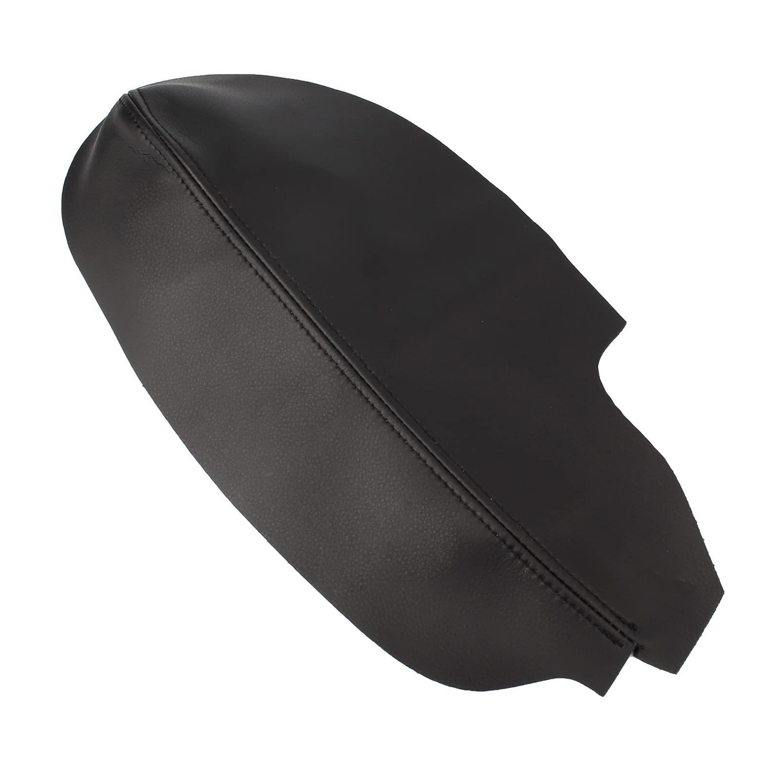 Autokay Leather Front Door Panels Armrest Cover Fits For Acura Tsx 2009-2014 - Black