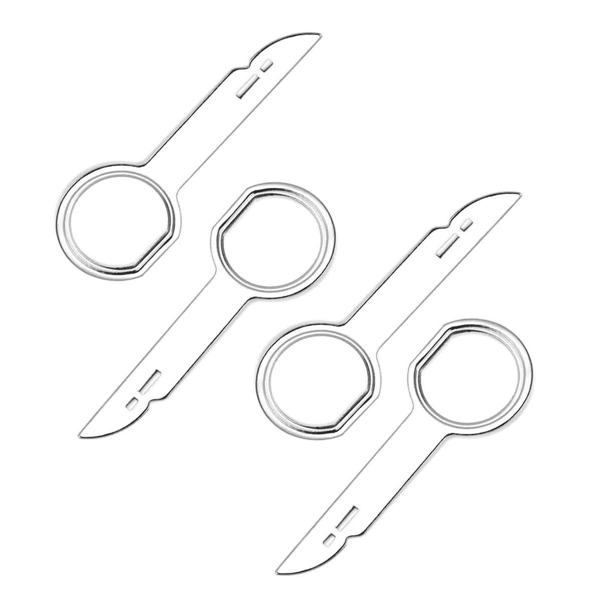 Radio Removal Tool Key Set For Ford, Volkswagen, Audi, And Mercedes, Car Cd Dvd Host Key Disassembly Tool 4Pcs