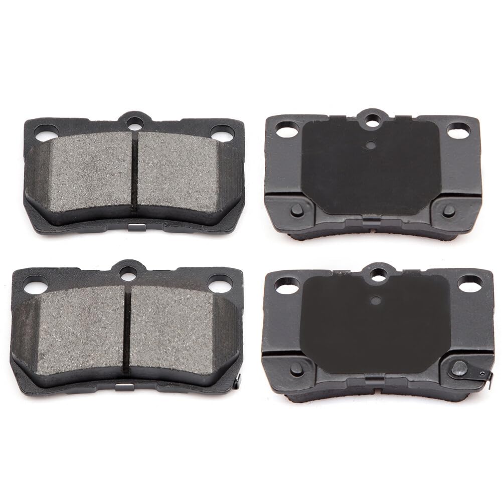 Cciyu D1113 Rear Semi-Metallic Disc Brake Pads Kit For Lexus Gs300 2006, Gs350 07-11, Gs430 06-07, Gs460 08-11, Is250 06-13, Is3