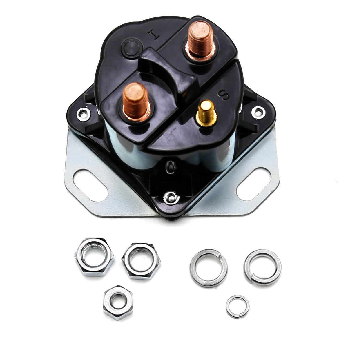 12V Starter Solenoid Relay Switch, Replacement For Ford F150 F250 F350 F450 F550 E150 E250 E350 Escort Bronco Mustang Ranger, Replace Ss598T Sw1951C Sw1507 Sw1507Adp Sw1951 Sw1951A Sw1951B