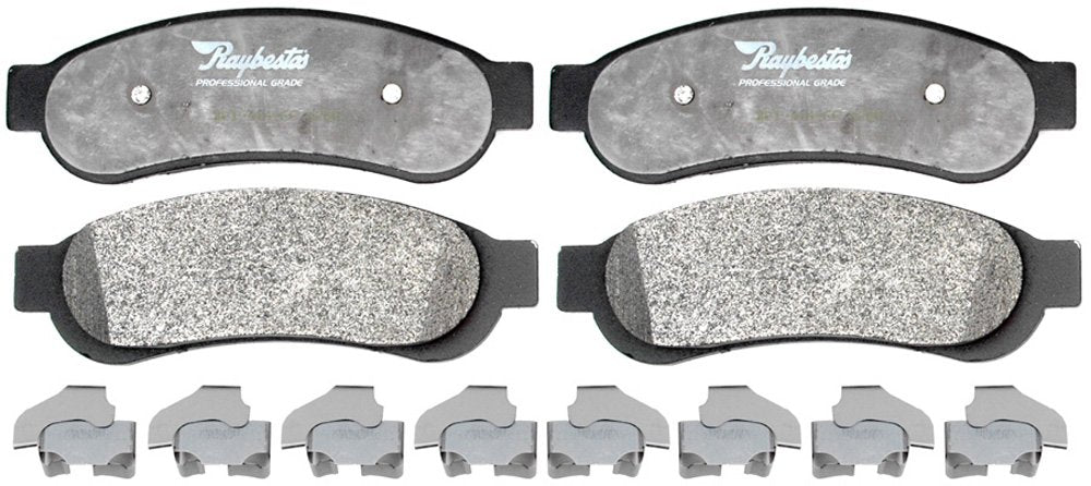 Raybestos PGD1334M Professional Grade Semi-Metallic Disc Brake Pad Set