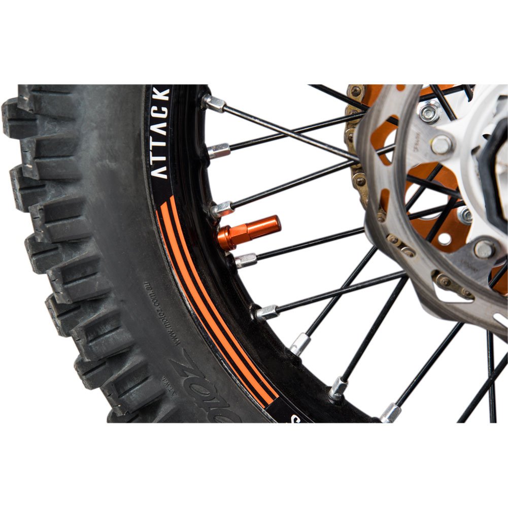 Tusk Rim Lock Nut/Spacer Kit Orange For Ktm 85 Sx 19/16 2020-2023