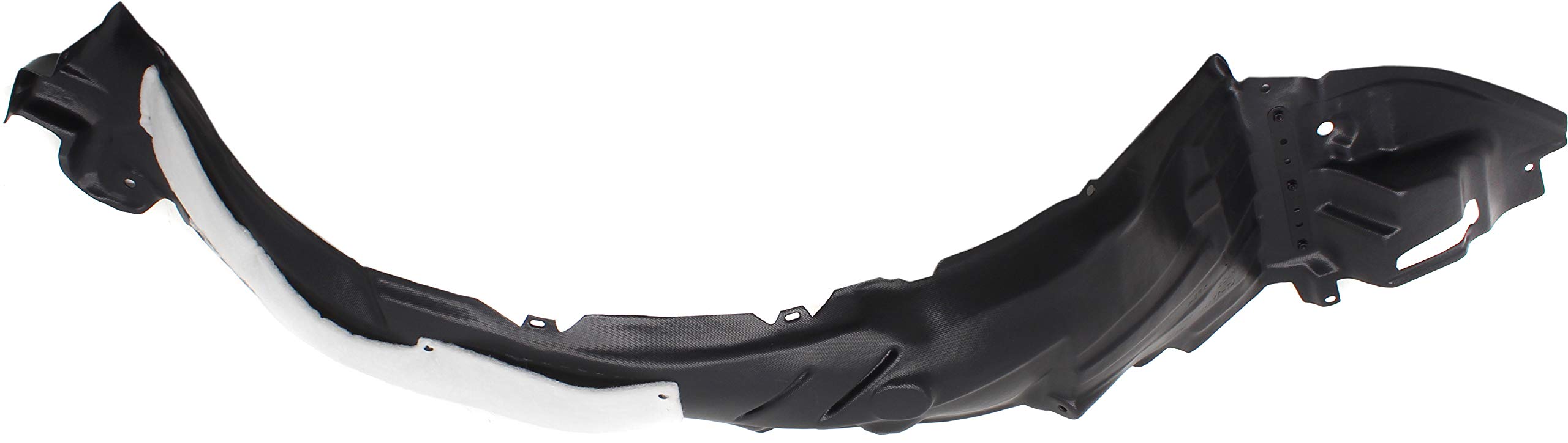 Evan Fischer Fender Liner Compatible With 2017-2019 Toyota Corolla Front Driver Side 5387602660, To1248210
