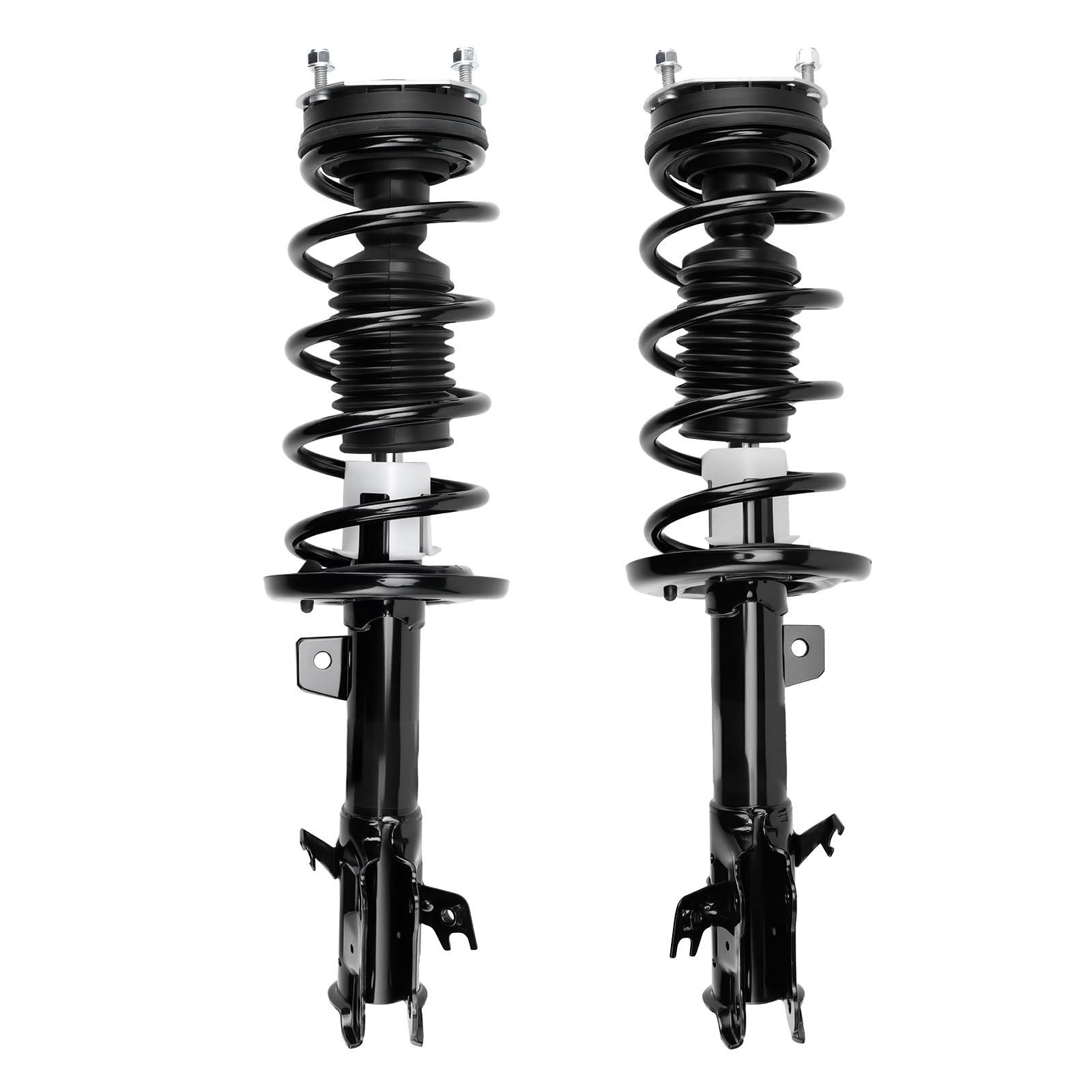 KAX Complete Struts w/Coil Springs Replacement Strut Shocks Assembly 1333356L,1333356R for Ford Fiesta 2011-2019 Front Suspensio