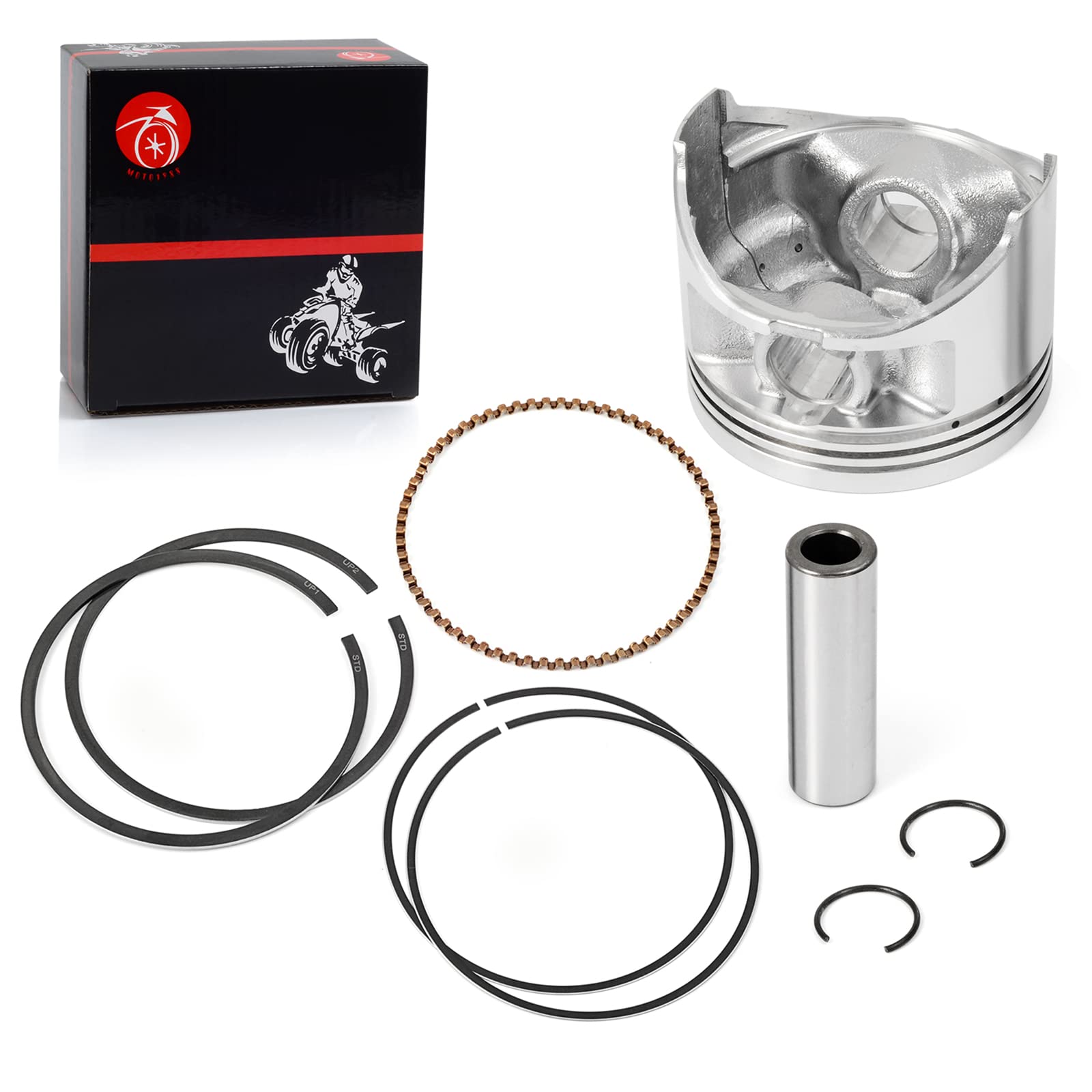 357cc ENGINE Top End Rebuild Kit Piston & RINGS For YAMAHA 4 Cycle GOLF CART MOTOR G21 G22 G23 G27 G28 YDRA 2000-2013 JR7-11631-