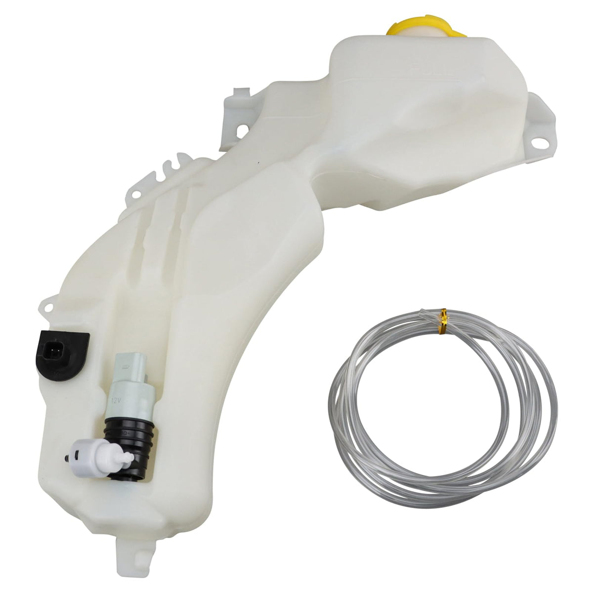 Trq Windshield Washer Reservoir Compatible With 2009-2020 Dodge Journey Ch1288228