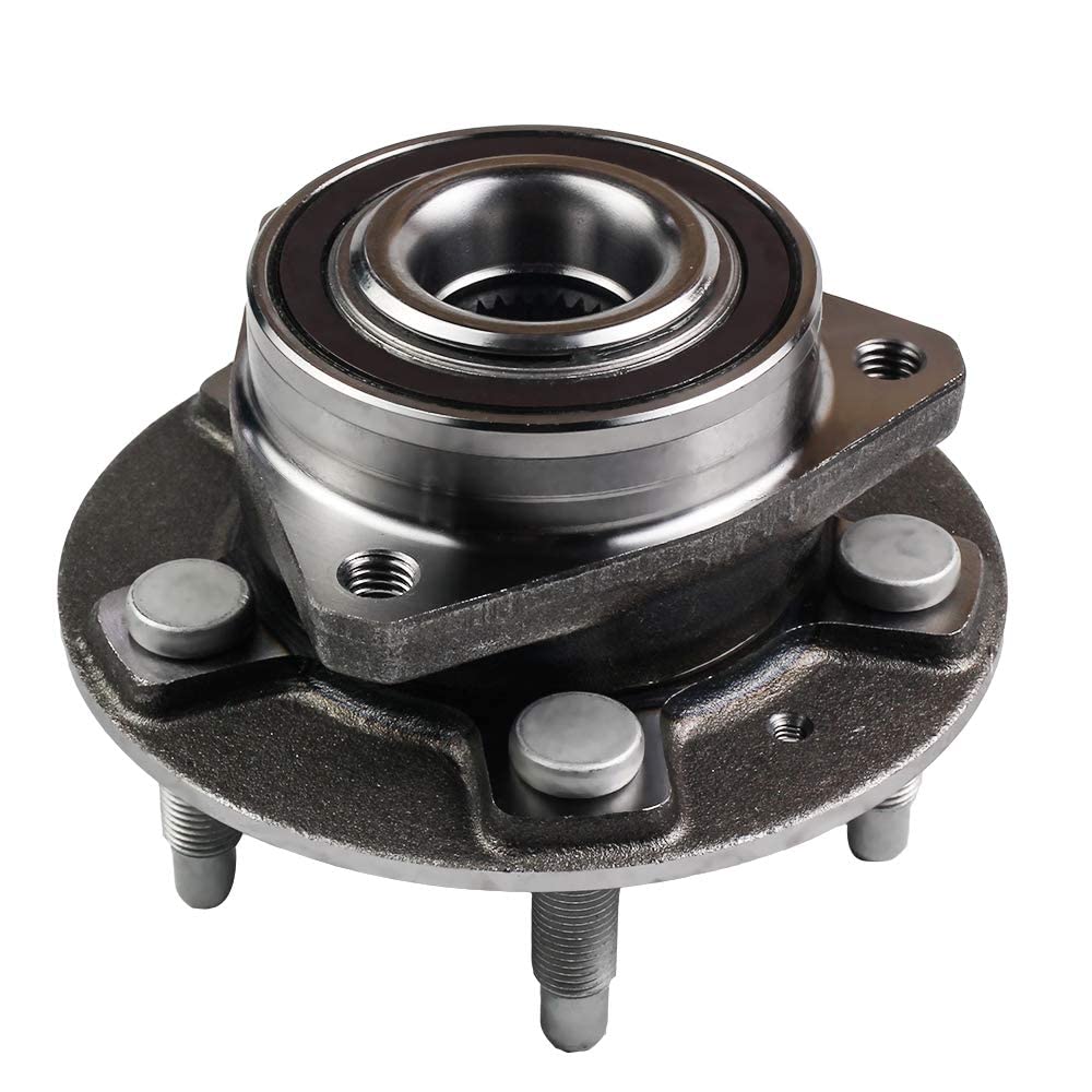 Autoround 513288 Front Or Rear Wheel Bearing Hub Assembly Compatible With Chevy Malibu/Impala/Equinox, Gmc Terrain, Cadillac Cts/Xts, Buick Regal/Lacrosse, Saab 9-5, 5 Lugs W/Abs