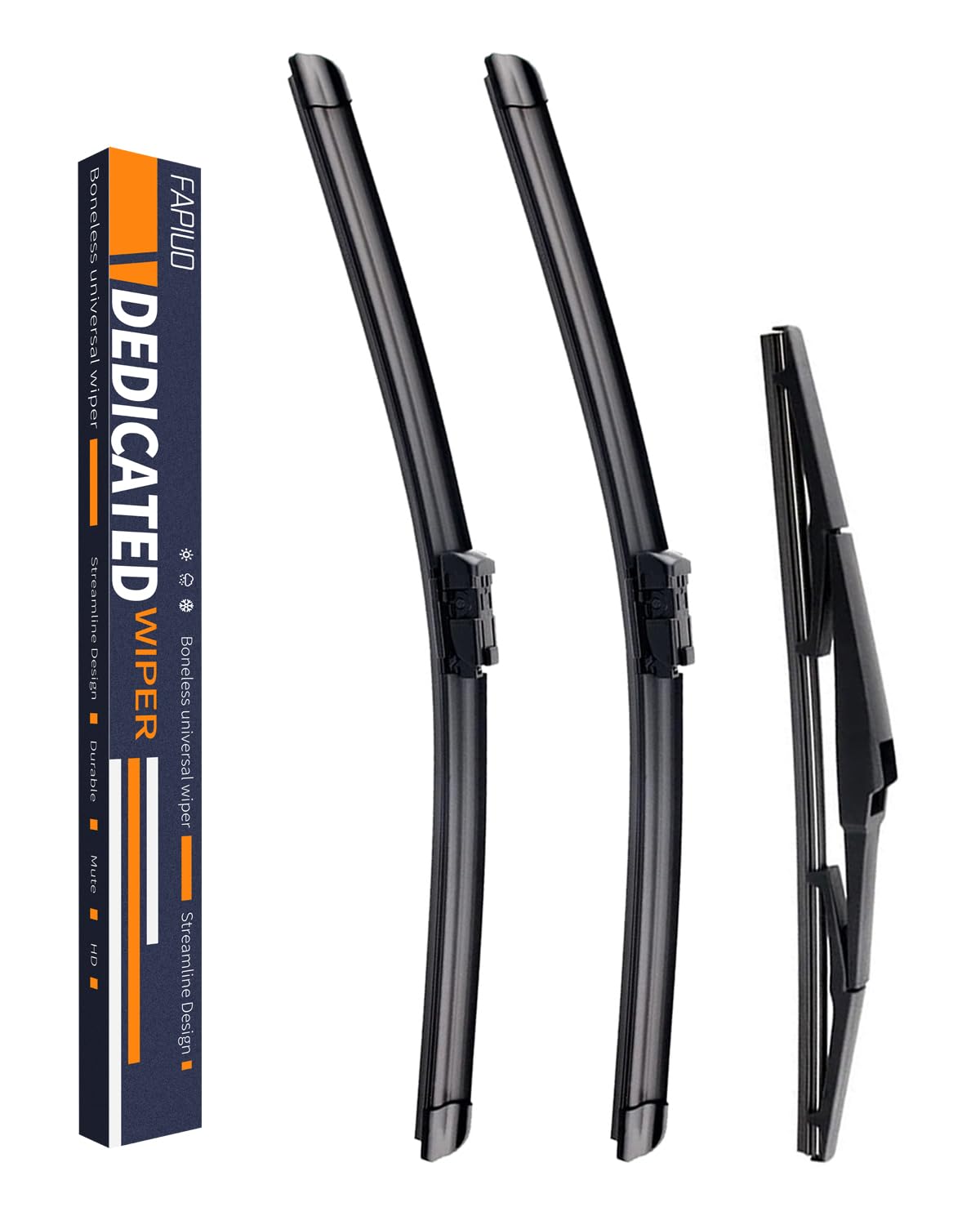 Replacement For Lexus Rx350 2016-2022, Lexus Rx450H 2016-2022 Silent Wipers -Fapiuo Front And Rear Windshield Wipers 26''+21''+1