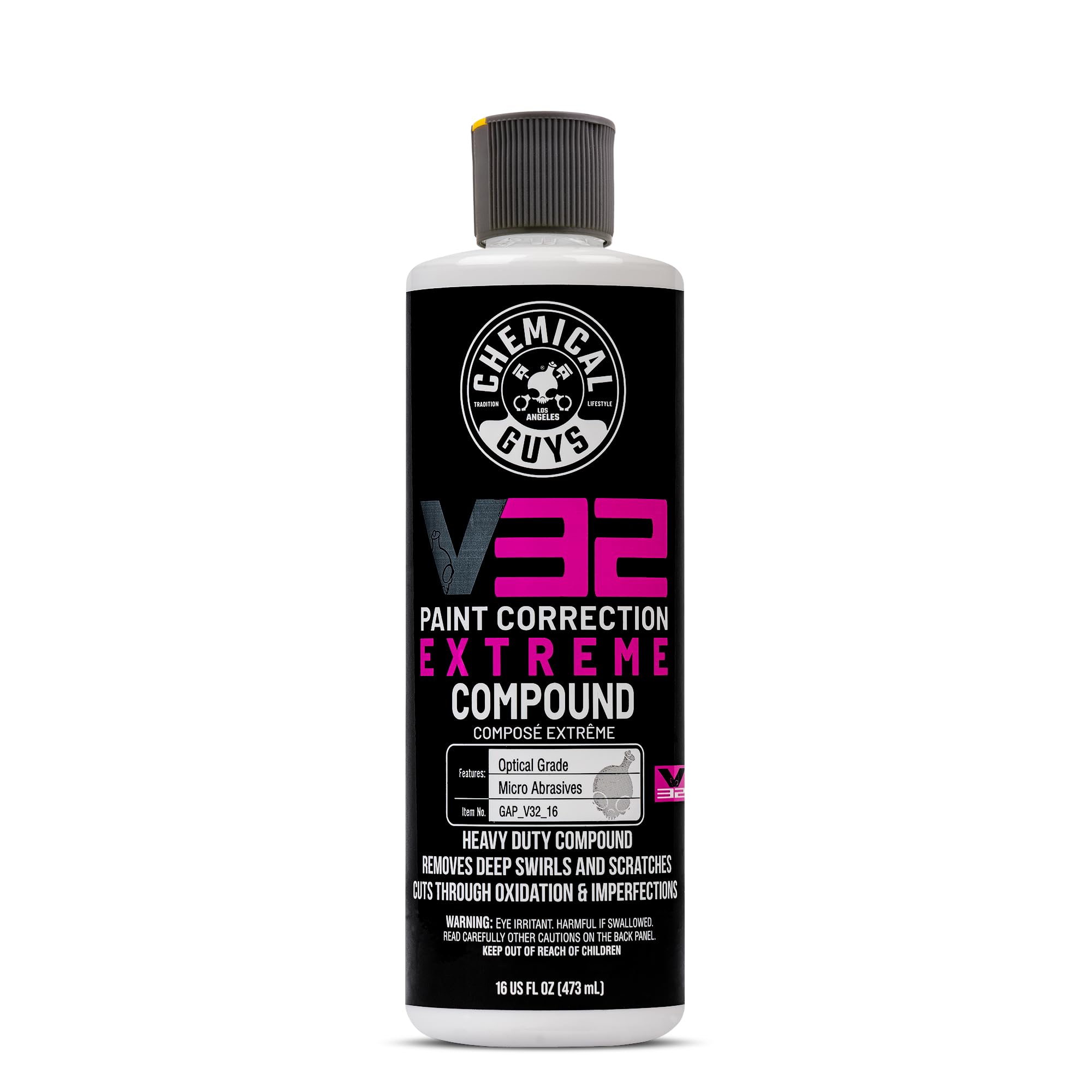 Chemical Guys Gap_V32_16 V32 Optical Grade Extreme Compound (16 Oz)