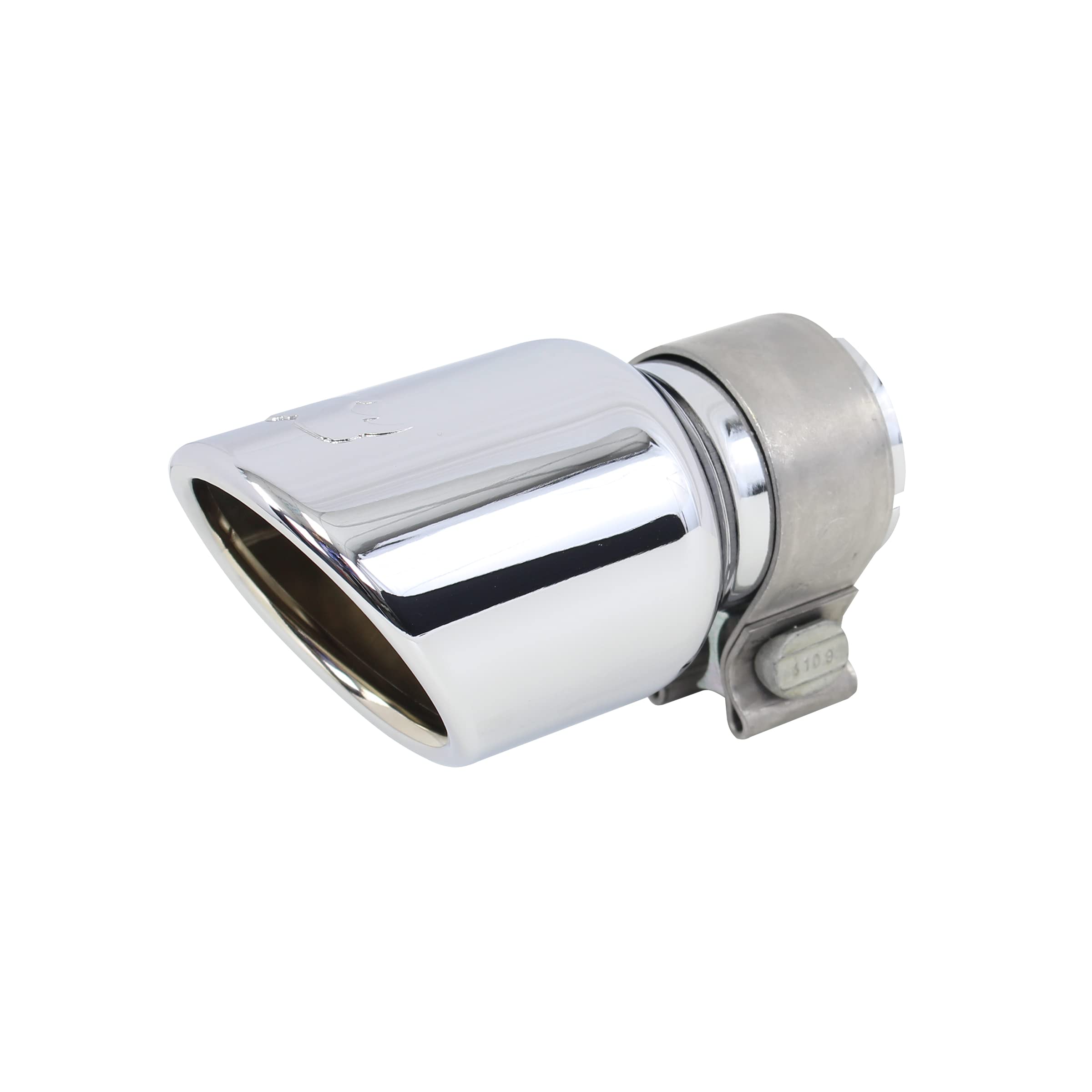 Go Rhino Exhaust Tip | Stainless Steel, Chrome | Grt236 | Fits 3 ½ Diameter Exhaust Tubes