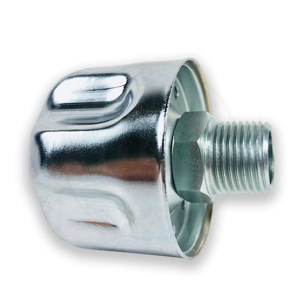 Buyers Products Hbf6 Dc Hydraulic Power Unit 3/8 Inch Breather Cap, Free Flow Ventilator For Reservoir, Oil-Resistant, 3/8 Npt