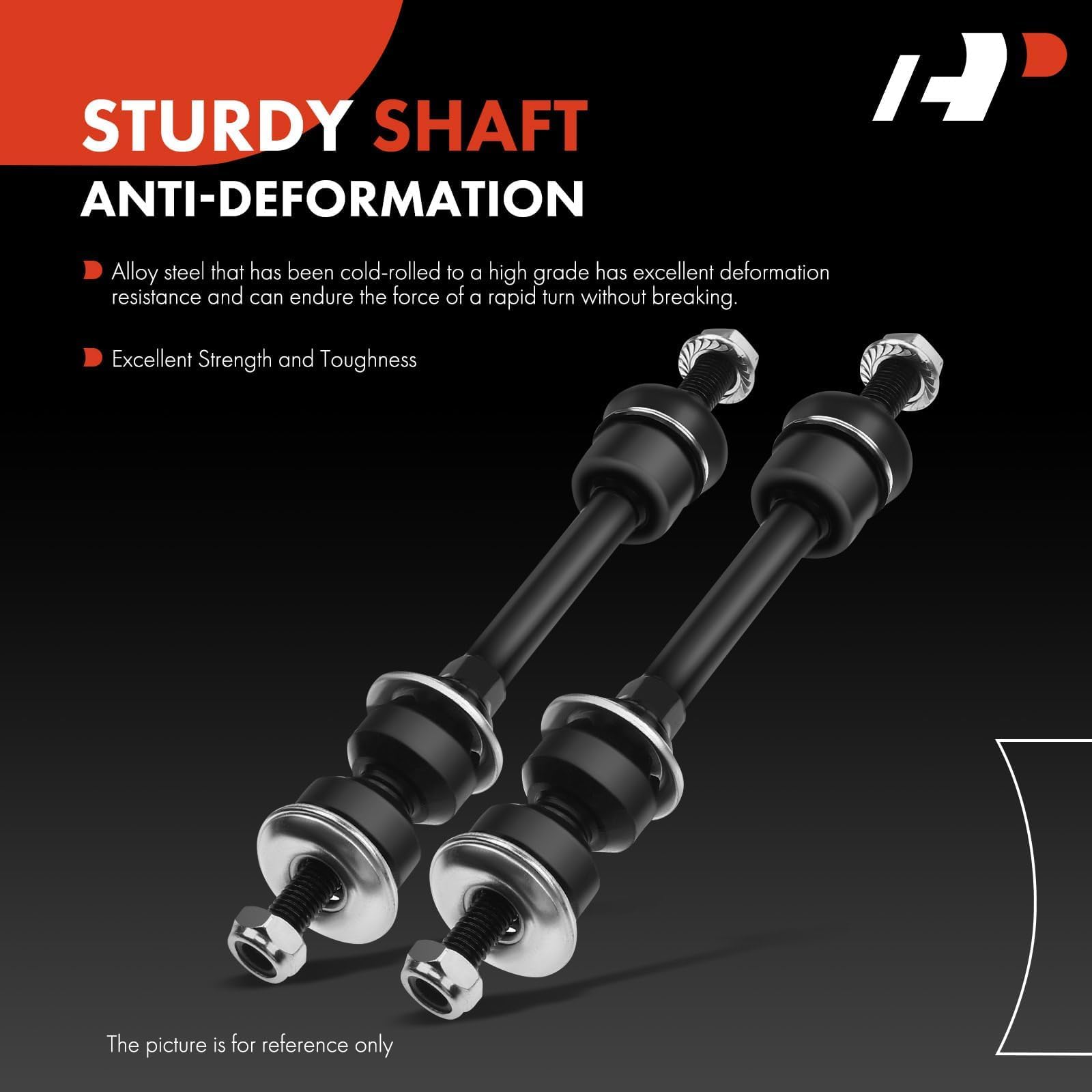 A-Premium 2 Pcs Front Sway Bar Links Stabilizer Bar Links, Compatible With Ford F-150 F150 2005-2008 & Lincoln Mark Lt 2006-2008, 4Wd Only