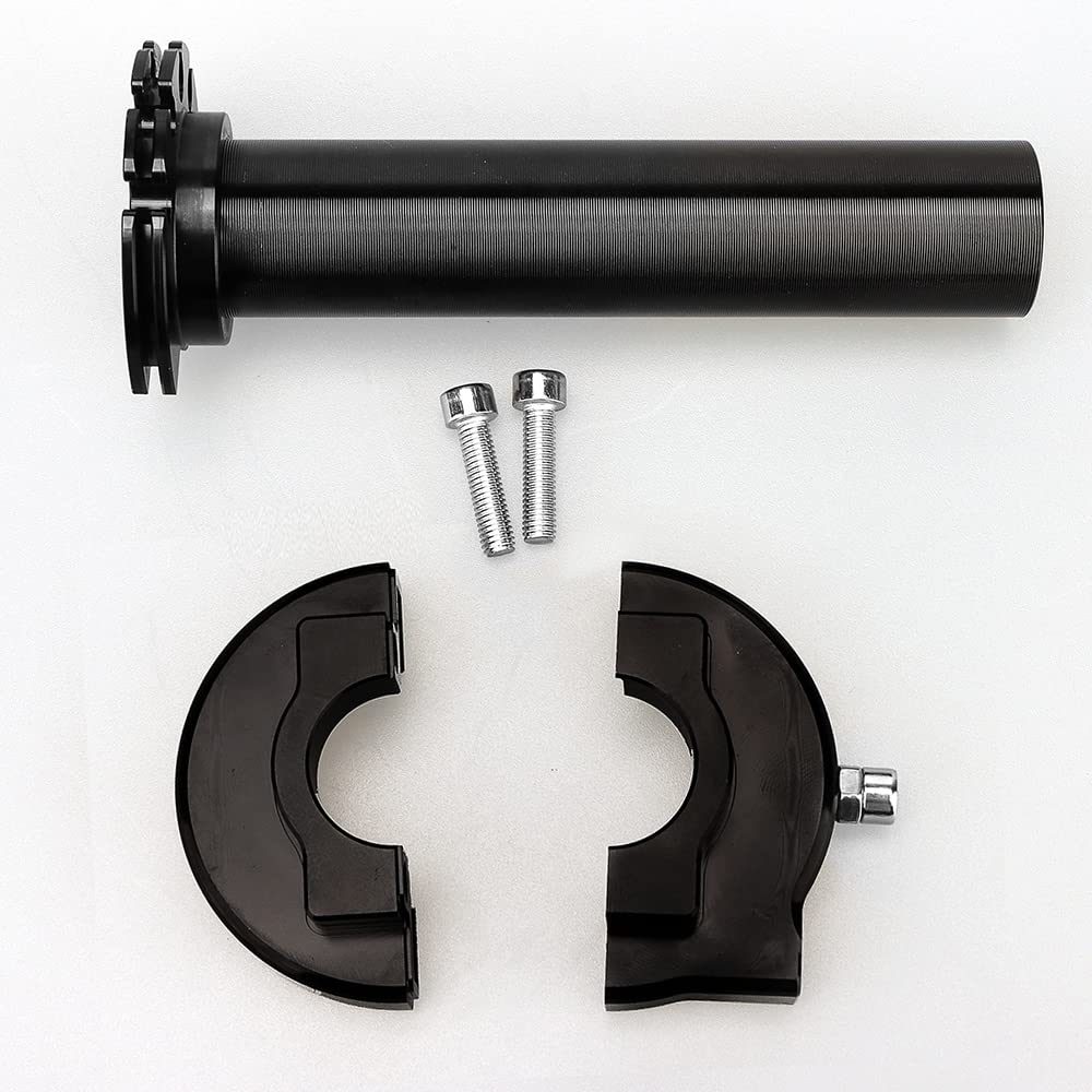 Nibbi Motorcycle Throttle Assembly,High Sensitivity Short Stroke Light Control Motocross Twist Throttle Handlebar,Throttle Tube