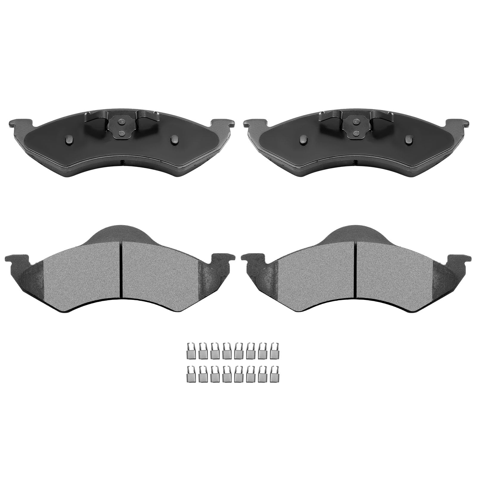 Automuto 4Pcs Front Ceramic Disc Brake Pads Set D820 For Dodge Dakota 2000-2002,For Dodge For Durango 2000-2002