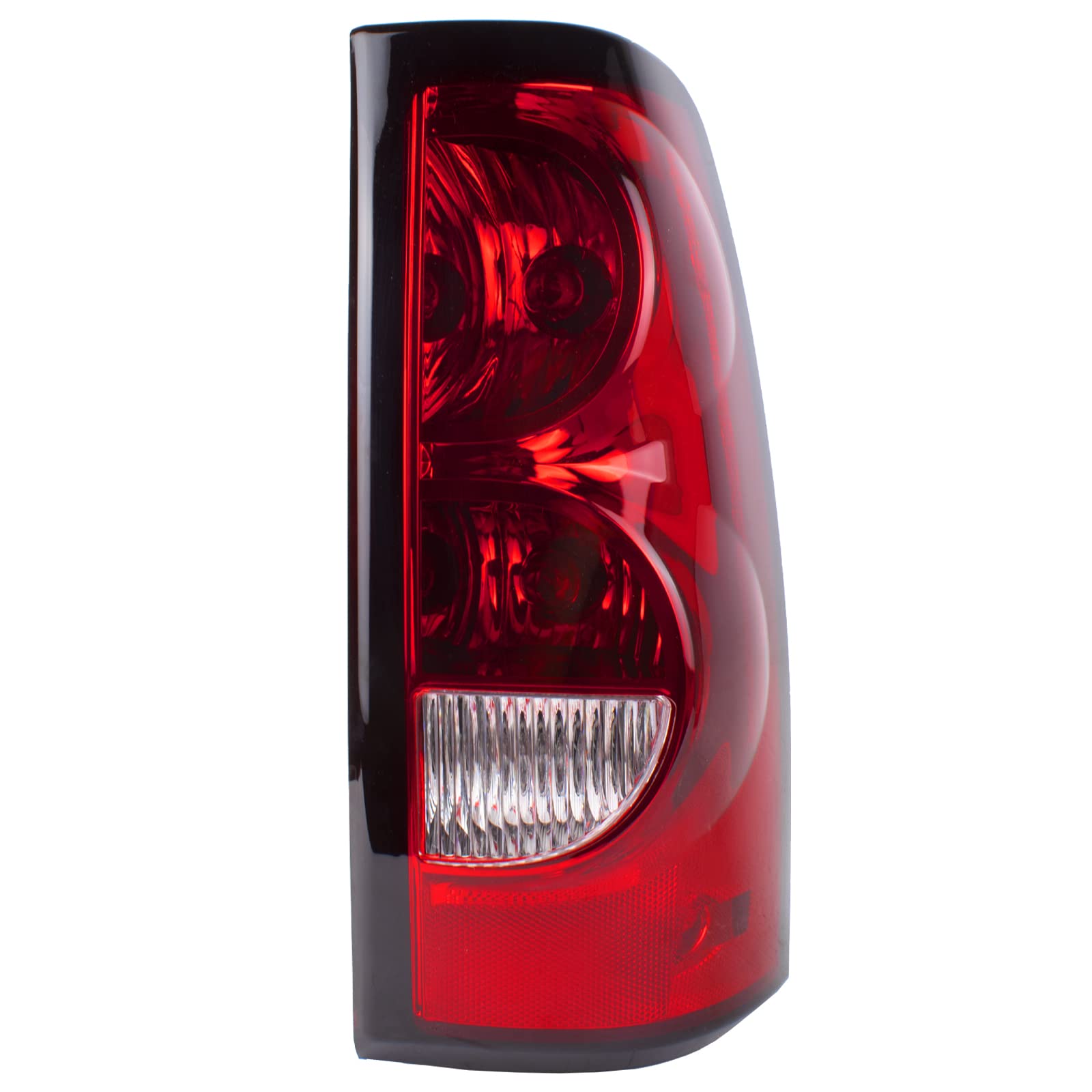 Right Passenger Side Tail Light Compatible With 2003 2004 2005 2006 Chevy Silverado 1500 2500 3500 Factory Style Tail Light - Bu