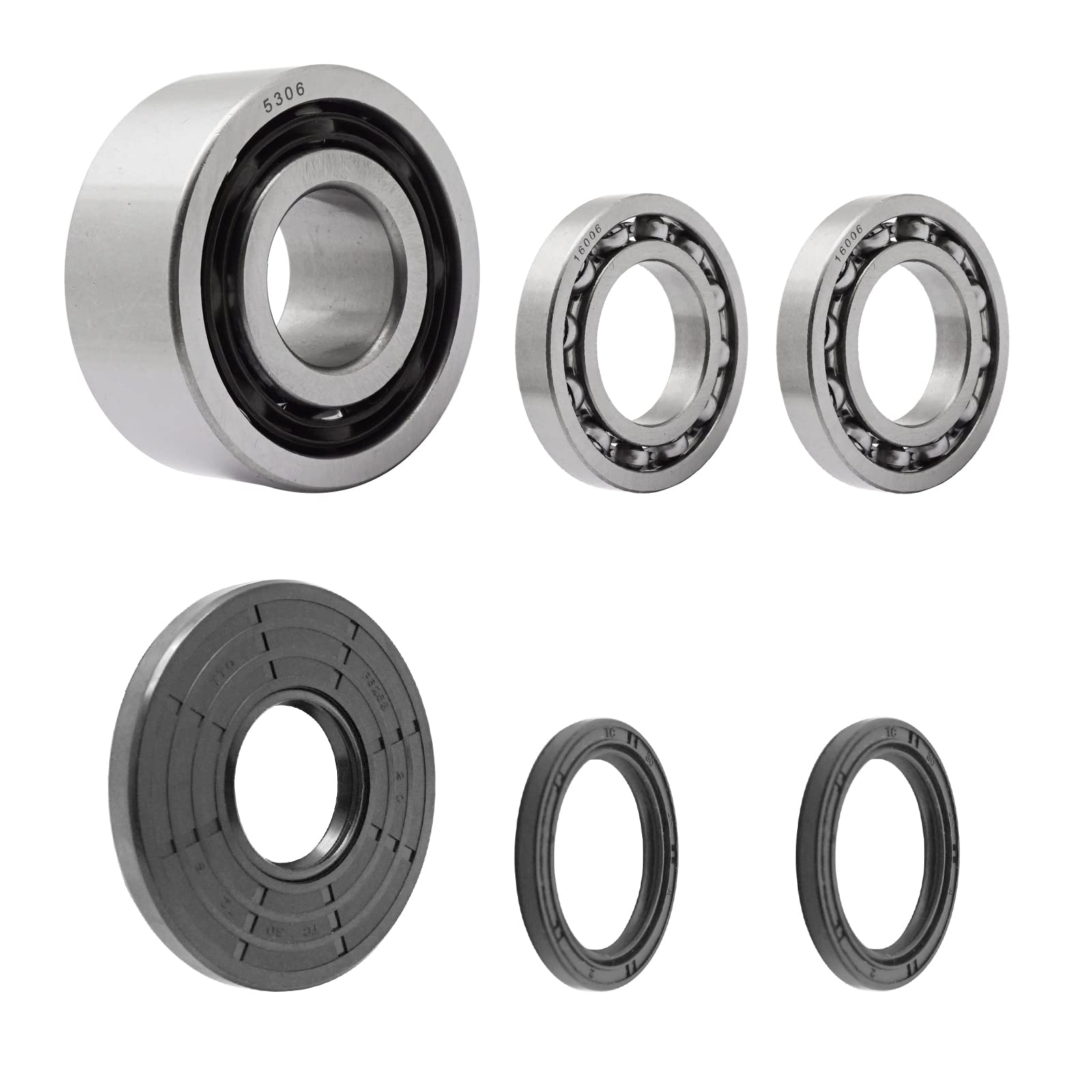 Front GearCase Differential Bearing Seal Kit for Polaris RZR 1000 900 800 570 Ranger 1000 900 570 500 Diesel ACE 900 570 500 325