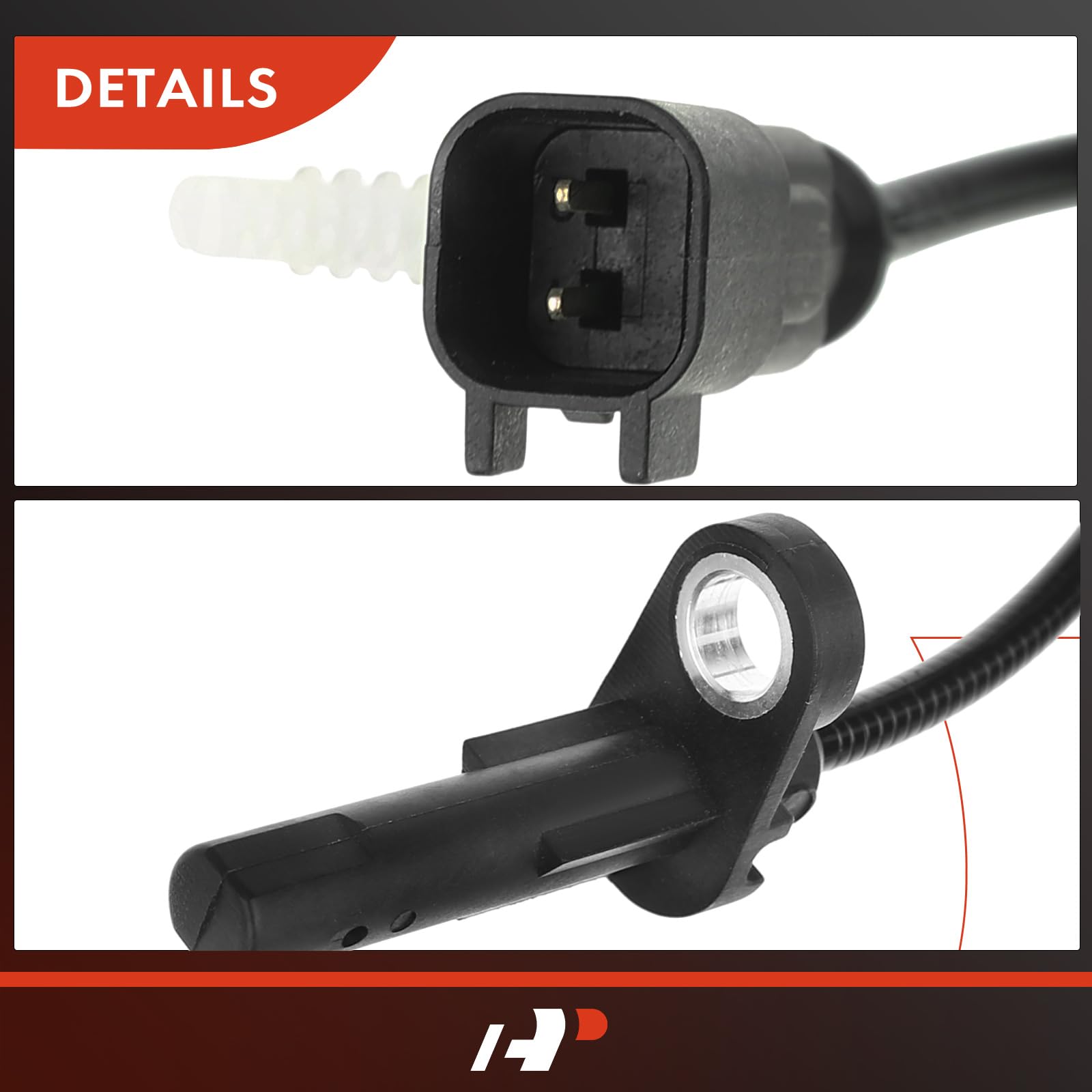 A-Premium ABS Wheel Speed Sensor Compatible with Ford Models - For F-150 2011-2014, Expedition 2013 - Rear Left Driver Side, Replace# BL3Z2C190D, BL3Z2C190F