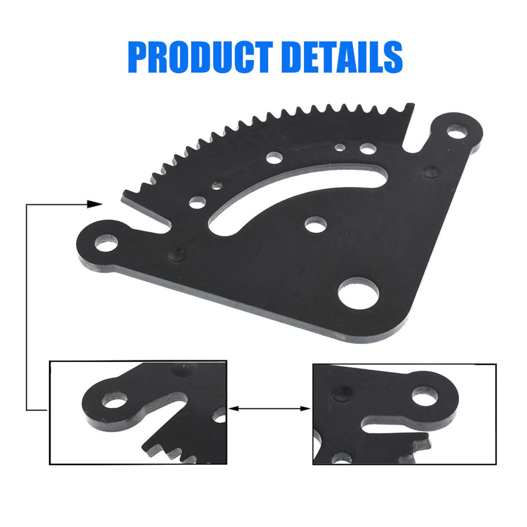Labwork Steering Sector Pinion Gear W/Bushings Replacement For John Deere D100 D105 D110 D120 D125