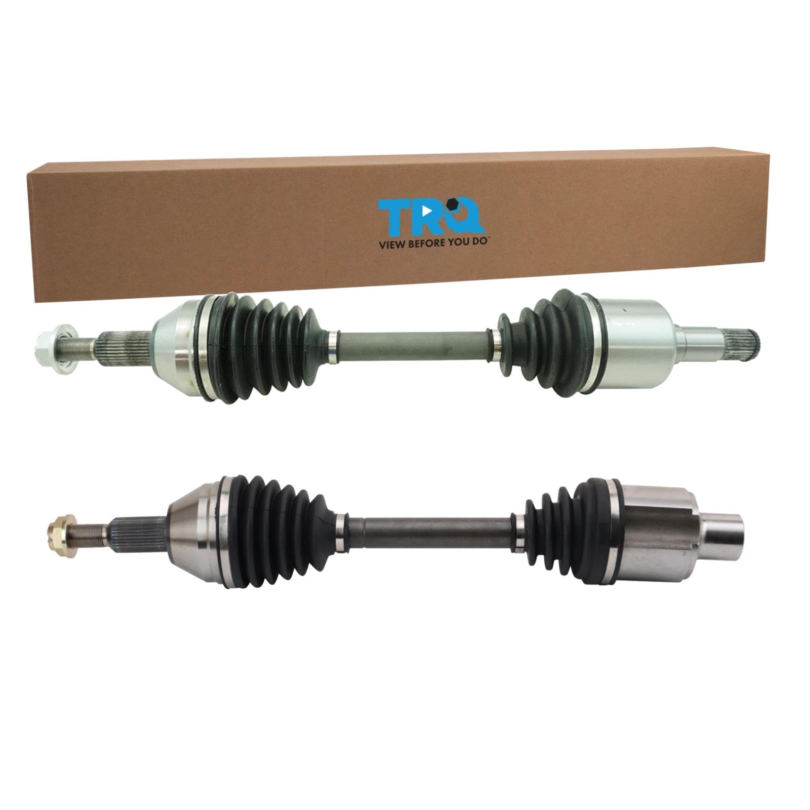 Trq Front Cv Axle Shaft Assembly Set Driver & Passenger Side Compatible With 2008-2016 Chrysler Town & Country 2008-2020 Dodge G