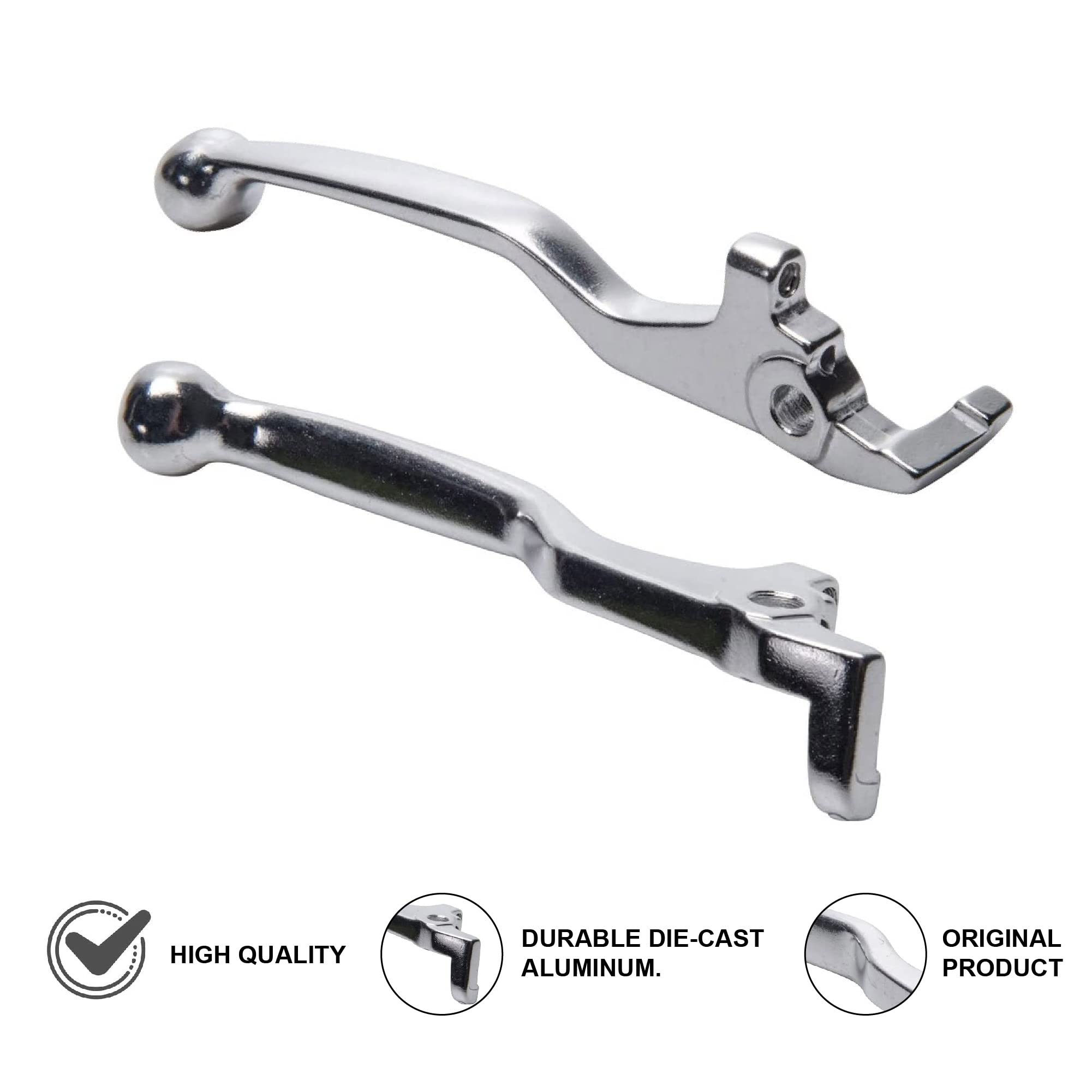 TUSK Brake Lever Polished for Honda TRX 400EX 1999-2008