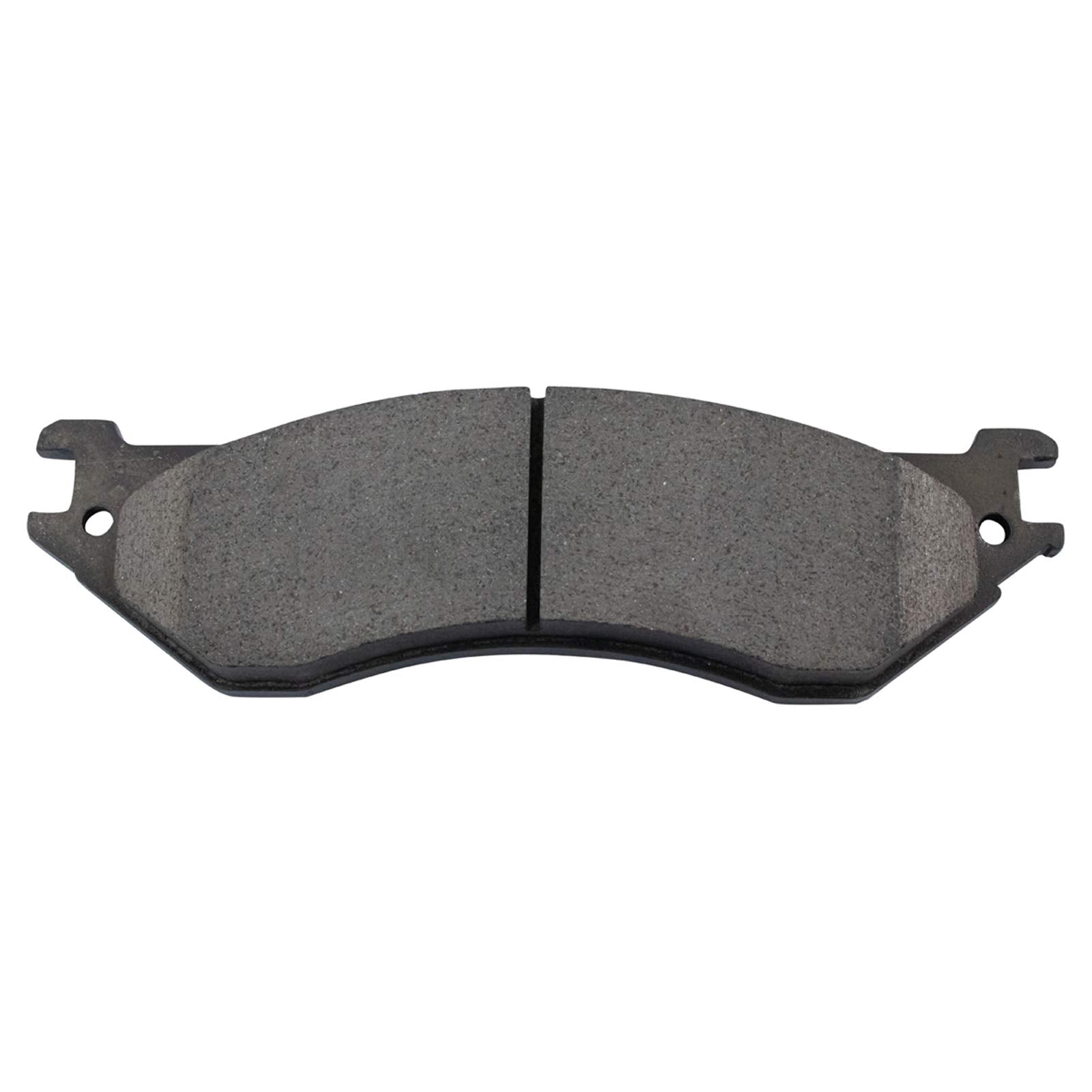 Trq Front Brake Pad & Rotor Kit Brake Pads Brake Rotor Ceramic Compatible With 1997 Ford F-250