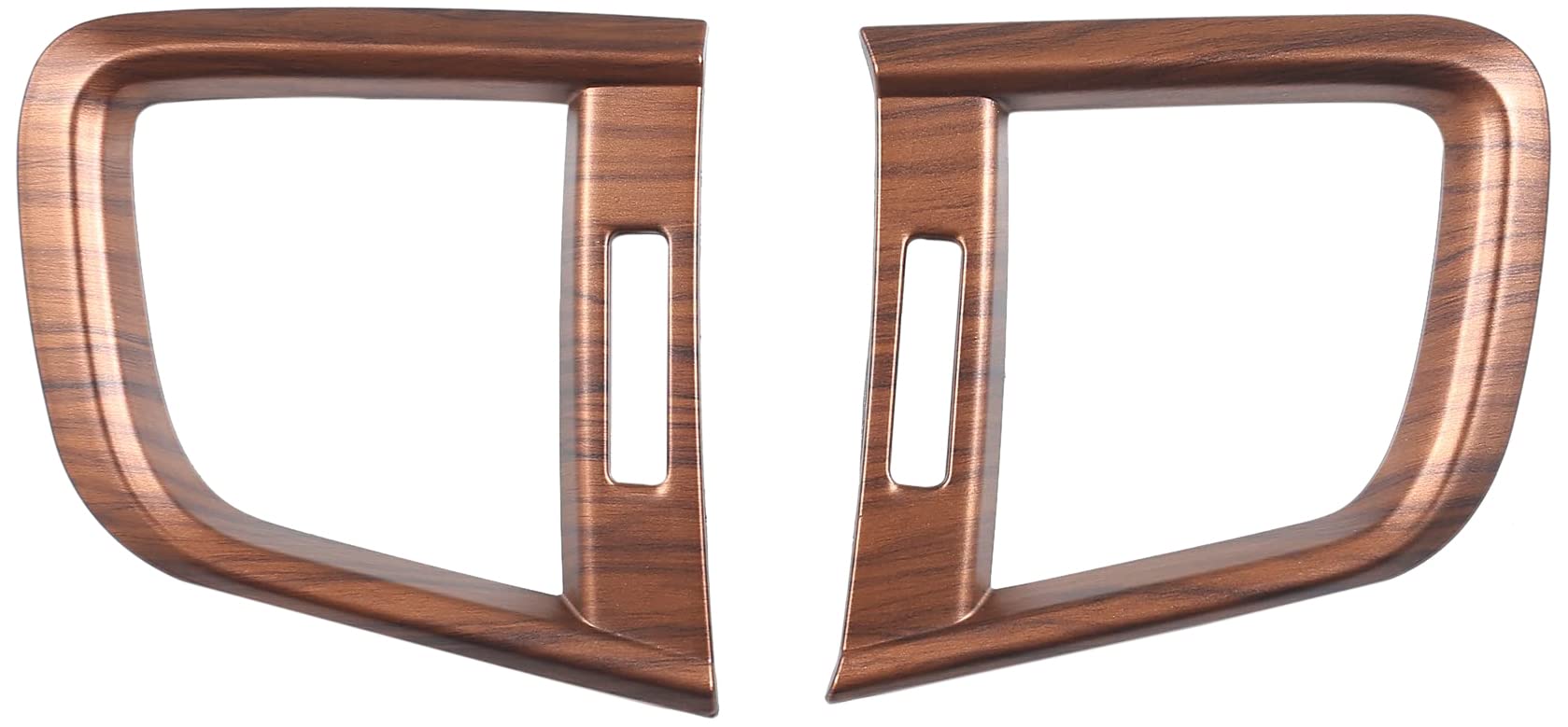 Antbooboo For Honda Crv Side Air Vent Trims Wind Outlet Decoration Peach Wood Grain Dashboard Stickers For Cr-V 2017 2018 2019 2