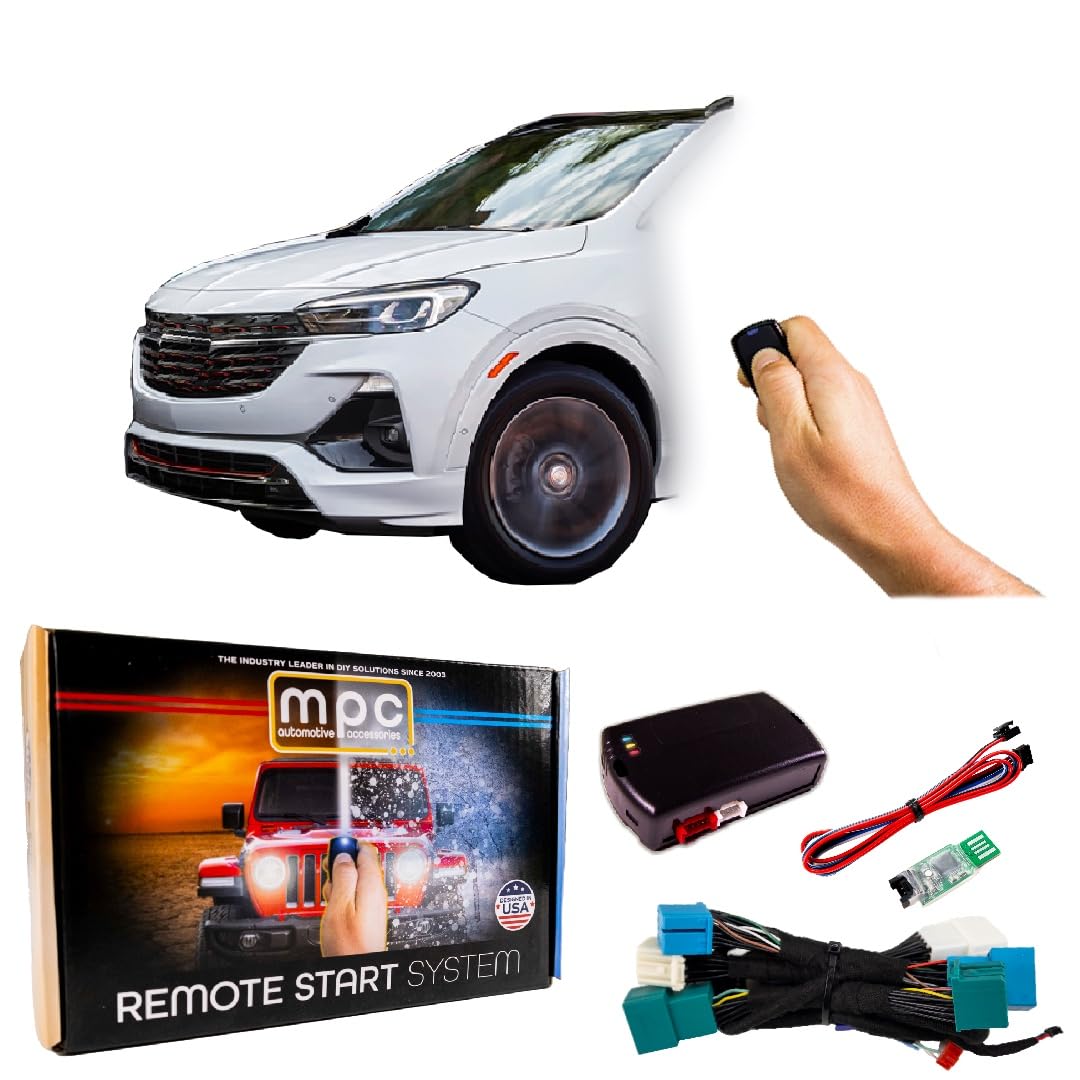 MPC Remote Start Kit Compatible with Buick Encore 2017-2025 || Push-to-Start || Uses Factory Fob || Includes Software Loader || 