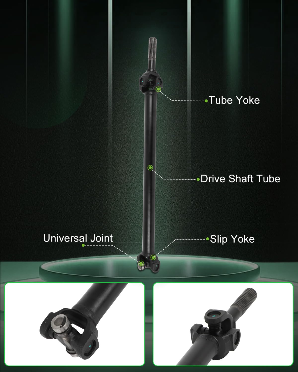 Scitoo?35.65''?Steel Front Driveshaft Assembly Drive Shaft Prop Shaft For Chevrolet Silverado 2500 Hd Classic 3500 Classic For G