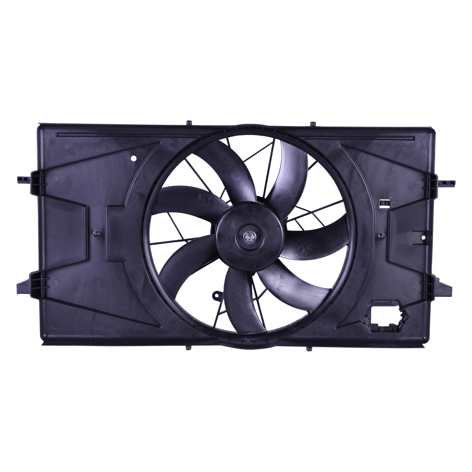 TYG Upgraded Cooling Fan Assembly for 2003-2007 Saturn Ion 2.2L/ 2006-2007 2.4L | Racing-Level OE Replacement Engine Radiator fo