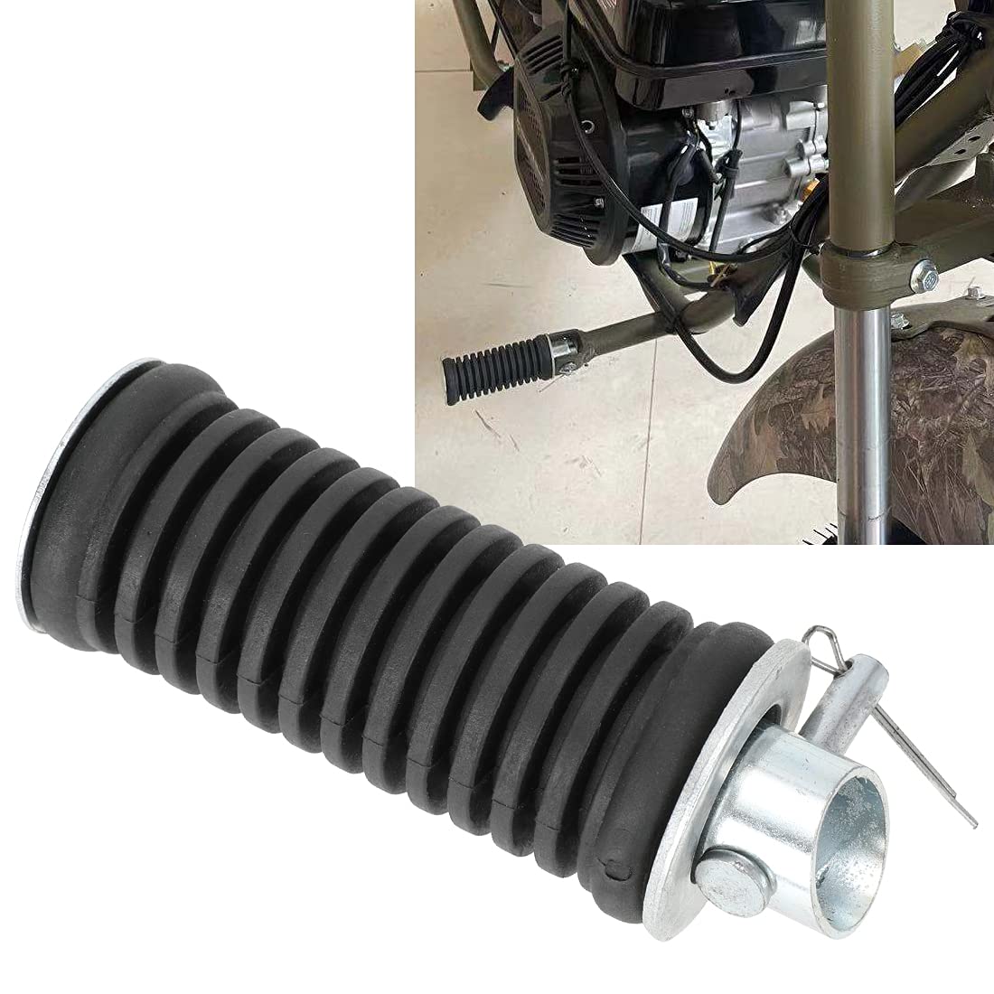 Fvrito Footpegs Foot Rest Pedal For 196Cc 6.5Hp Hensim Trailmaster Baja Heat Warrior Mb200 Tomberlin Firehawk Falcon 200 Mini Bi