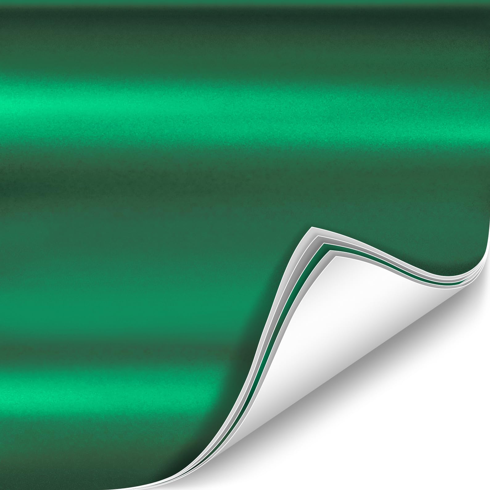 Colorfusion Ppf By Vvivid, Satin Chrome Stealth Green Dry Apply Ppf Vinyl Car Wrap Roll 60Ft X 5Ft