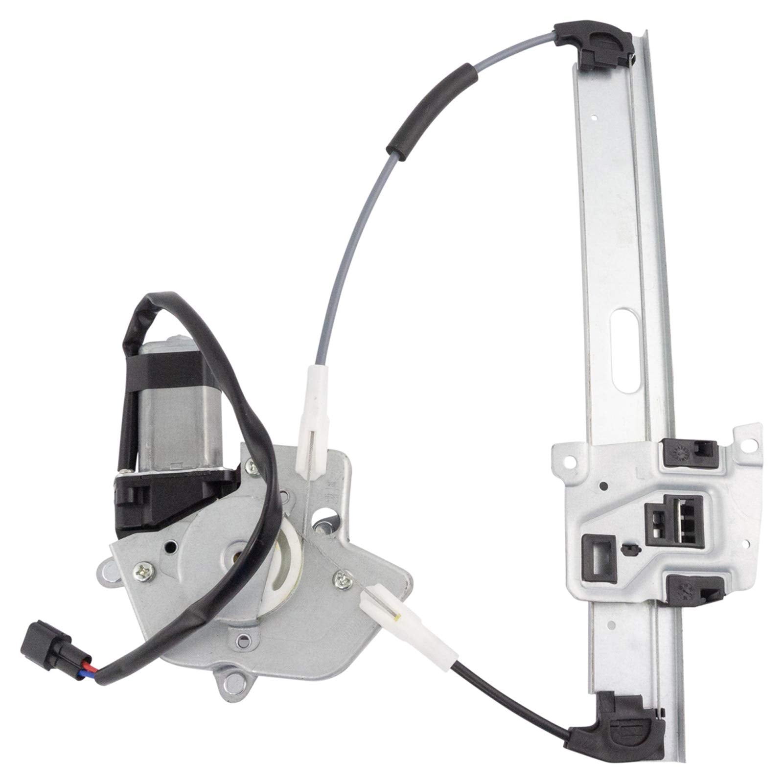 Trq Rear Left Power Window Regulator & Motor Assembly Drivers Side Compatible With 2008-2012 Ford Escape 2008-2011 Mazda Tribute