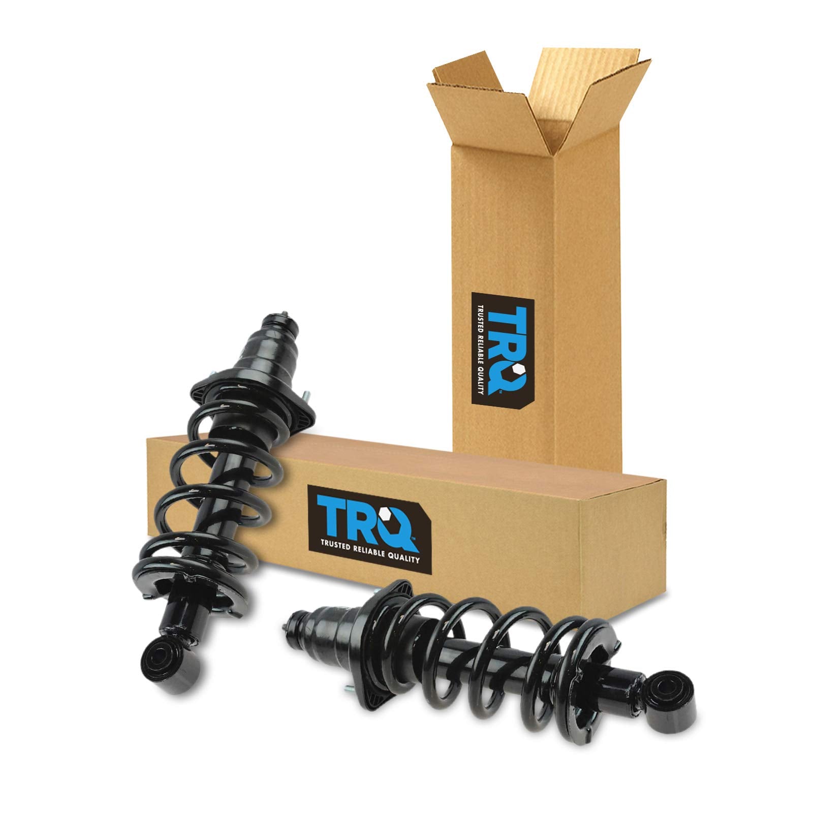 Trq Rear Strut & Coil Spring Assembly Set Driver & Passenger Sides Compatible With 03-11 Honda Element
