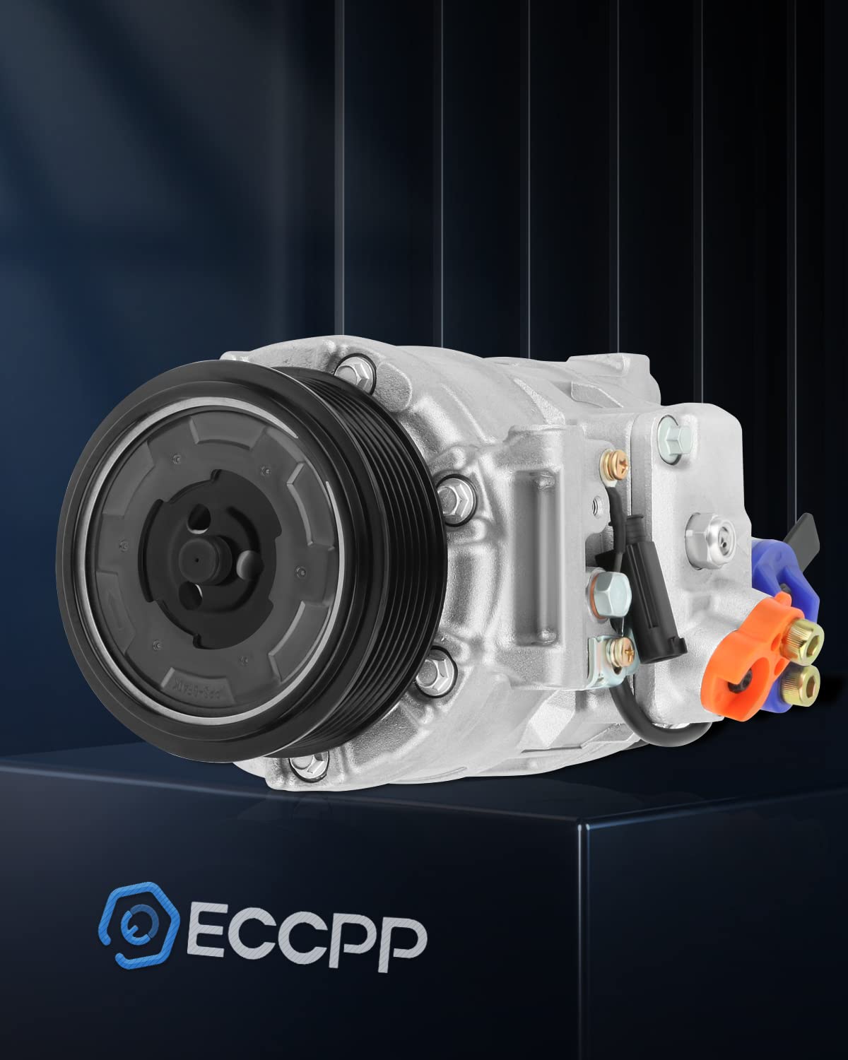 Eccpp Ac Compressor 2007-2009 Fit For Dodge Sprinter 2500 3500 3.0L 2014-2017 For Freightliner Sprinter 2500 3500 2.1L A/C Compr