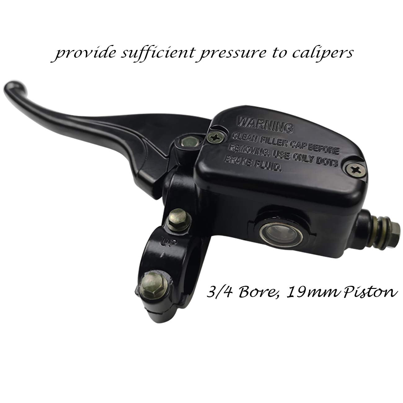 M MATI Left Front Brake Master Cylinder Replacement for Polaris Sportsman 400 450 500 600 700 800 Magnum 325 330 500 Scrambler 5