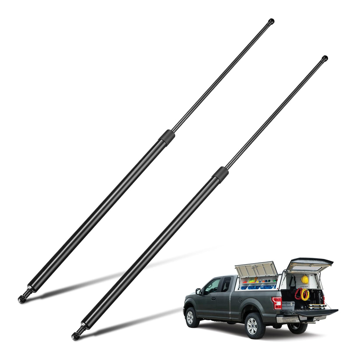 Bdfhyk St360M1200S10 36Inch 200Lbs (890N) Gas Shocks Struts Lift Support For Snowmobile Trailer, Heavy-Duty Truck Cover, Heavy-D