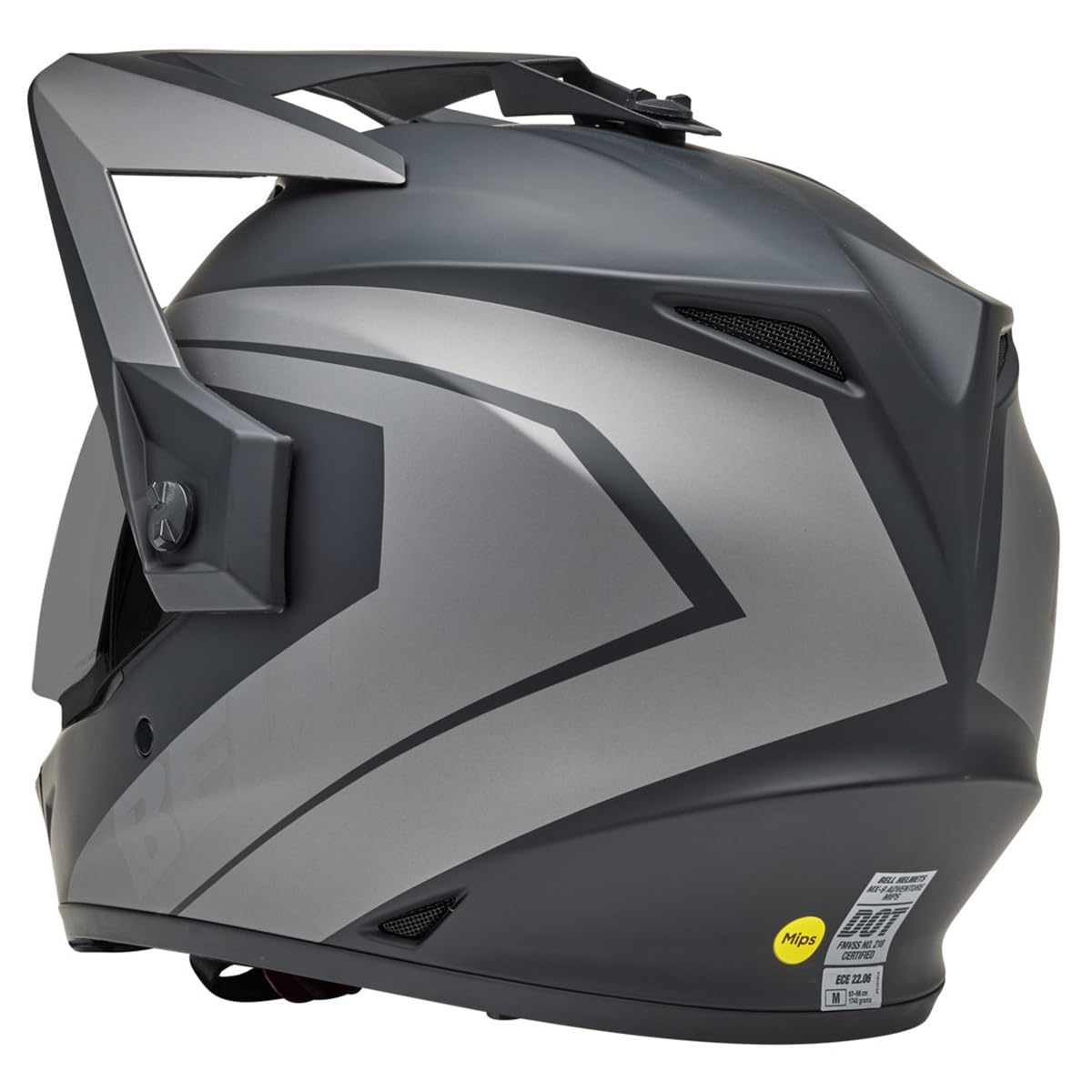 Bell Mx-9 Adventure Mips Dirt Helmet (Matte Blackout Black/Gray - Xxx-Large)