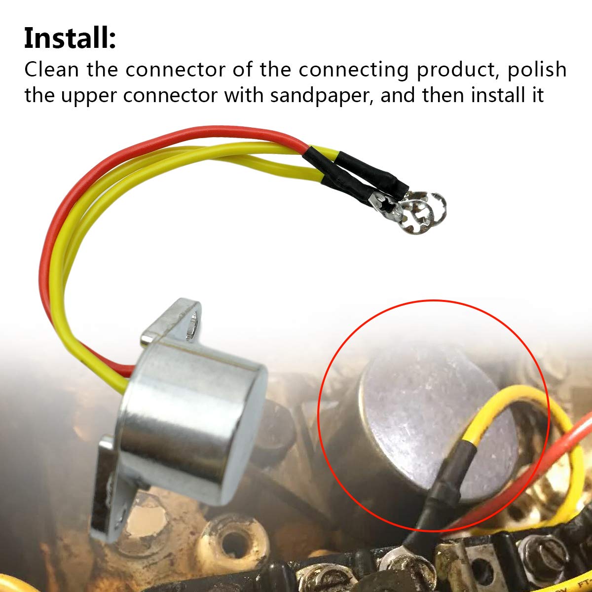 Outboard Rectifier 3 Wires Fits For 1980-2001 Johnson Evinrude 15 60 65 75 85 88 9.9 90 100 110 112 115 140 150 175 200 235 Hp,
