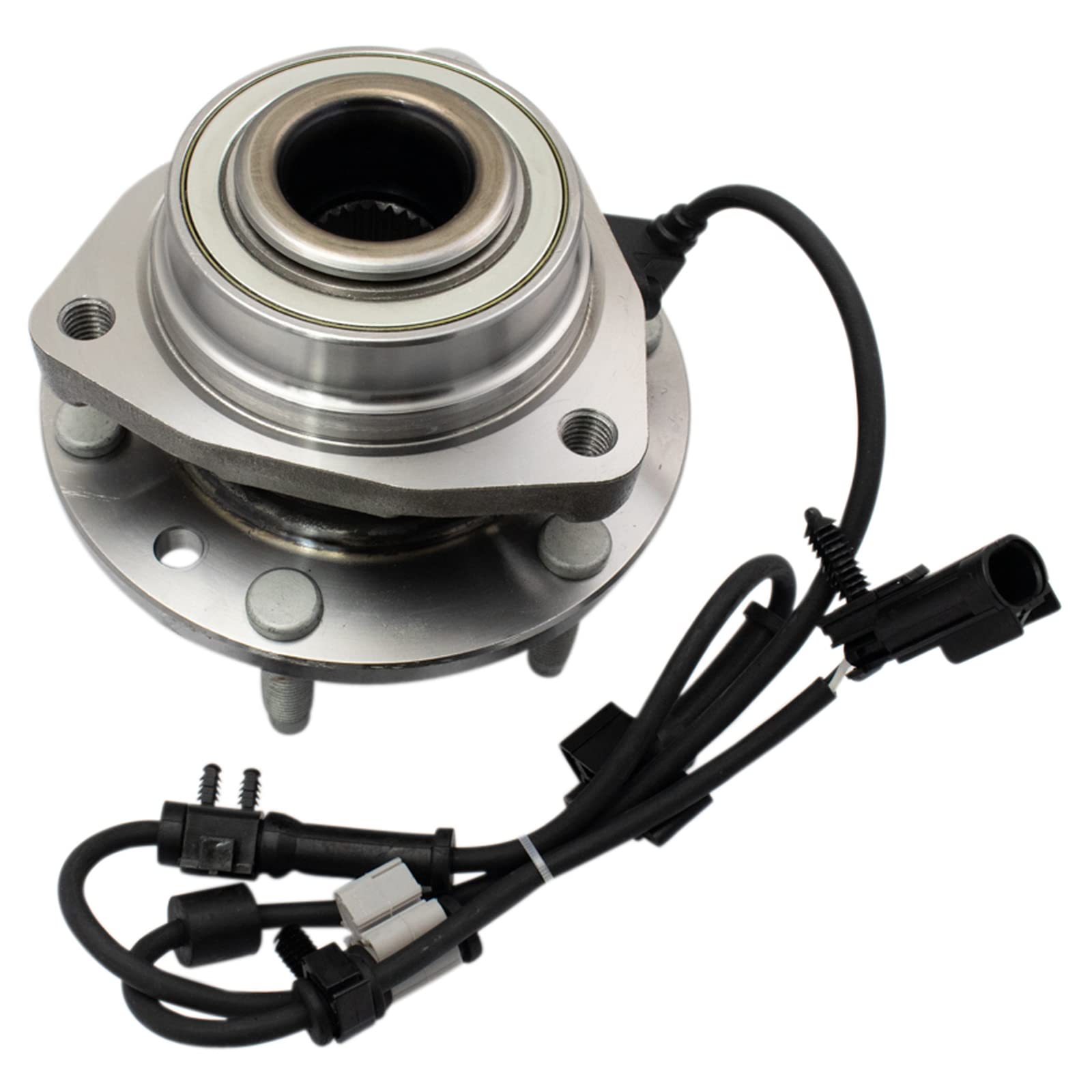 Trq Front Wheel Hub & Bearing For Chevy Trailblazer Gmc Suv W/Abs 6 Lug