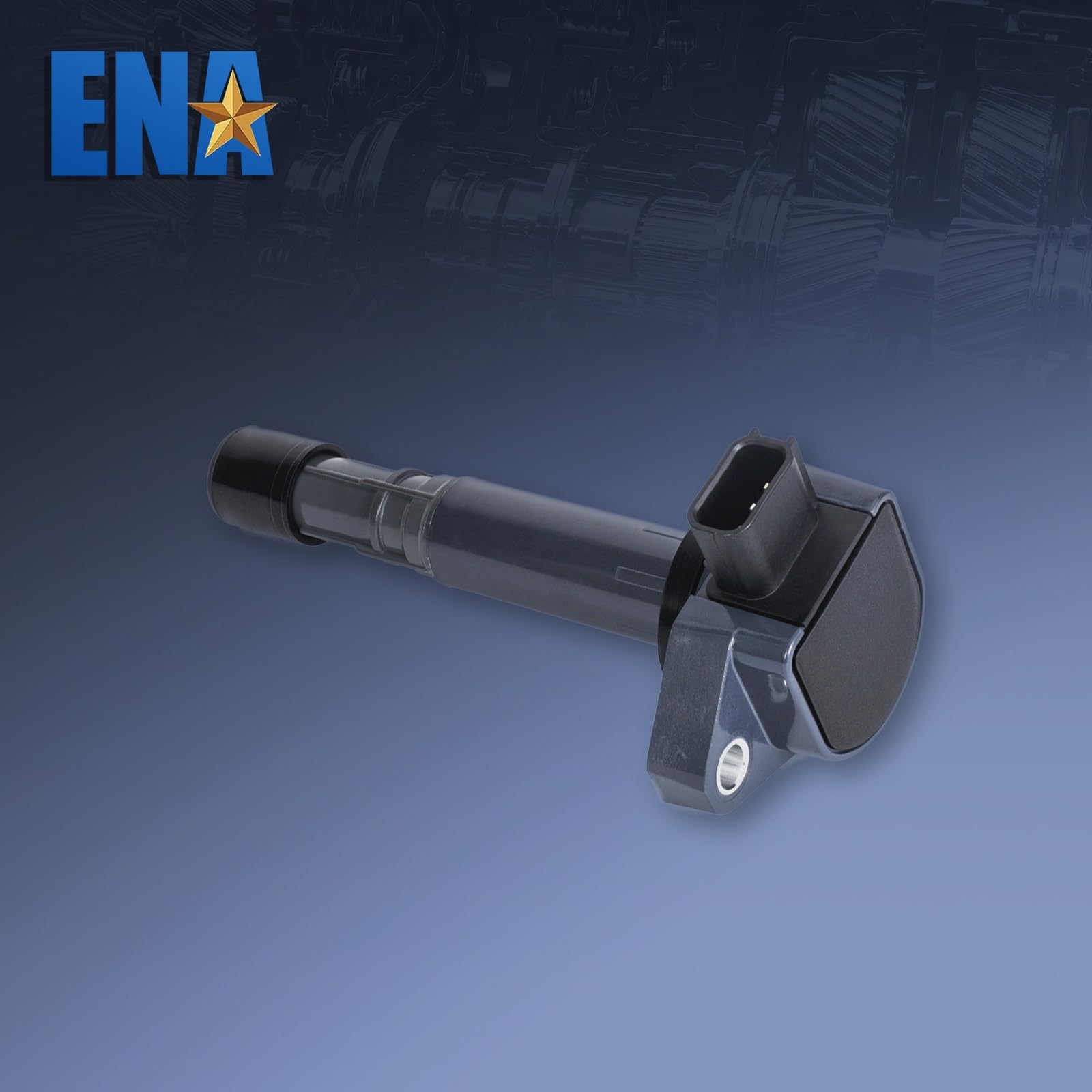 ENA Ignition Coil Pack Set of 6 for Honda Acura Saturn V6 3.5L 3.7L 2001-2009, Black, Compatible with UF400 UF512 UF