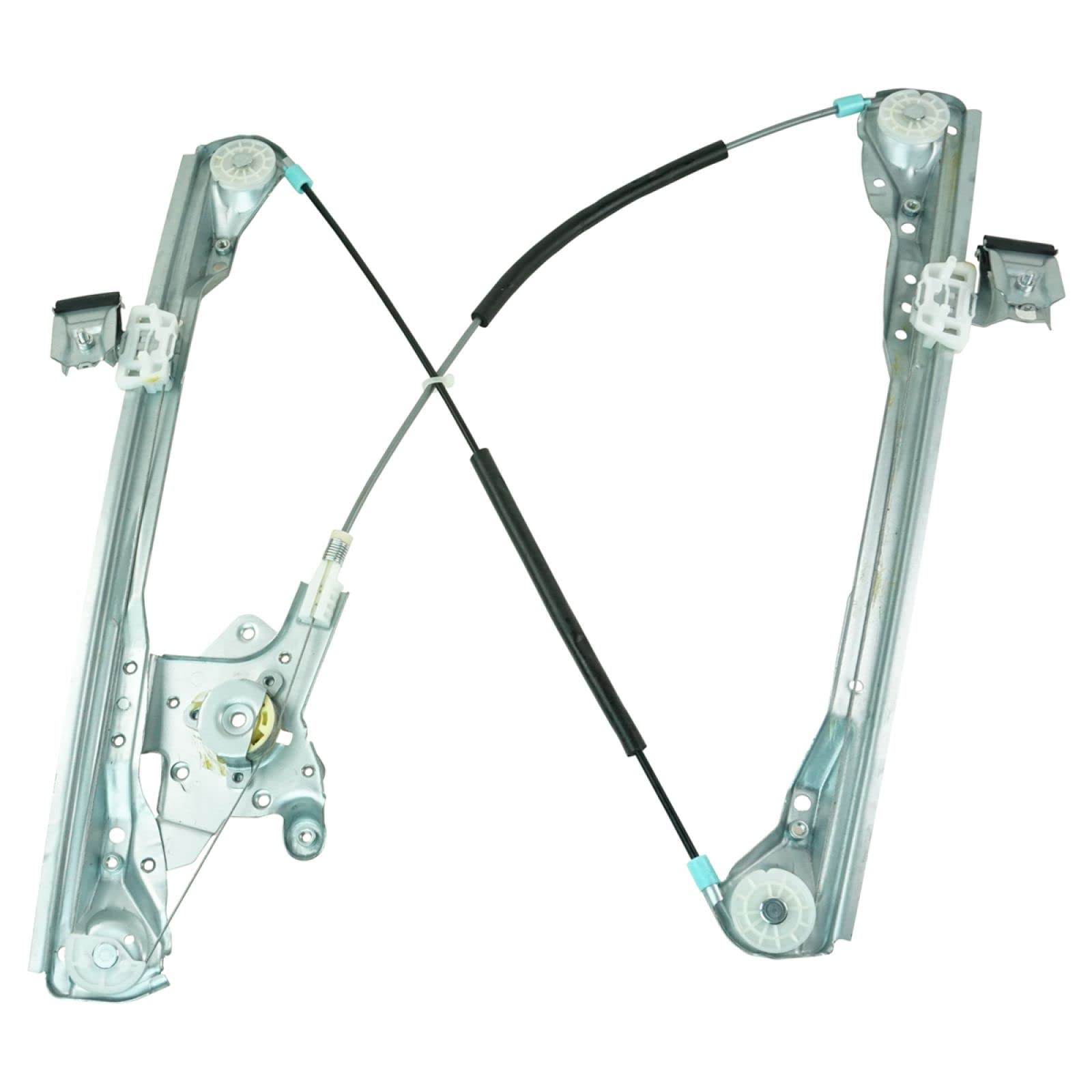 Trq Front Power Window Regulator Set Compatible With 2000-2007 Ford Focus