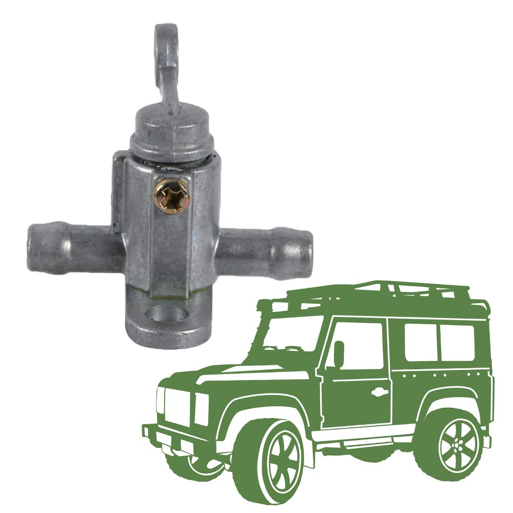 Acxico 1Pcs 5/16' In-Line Straight Fuel Gas Shut Cut Off Valve Switch 8Mm Motorcycle Atv Cut Tackle