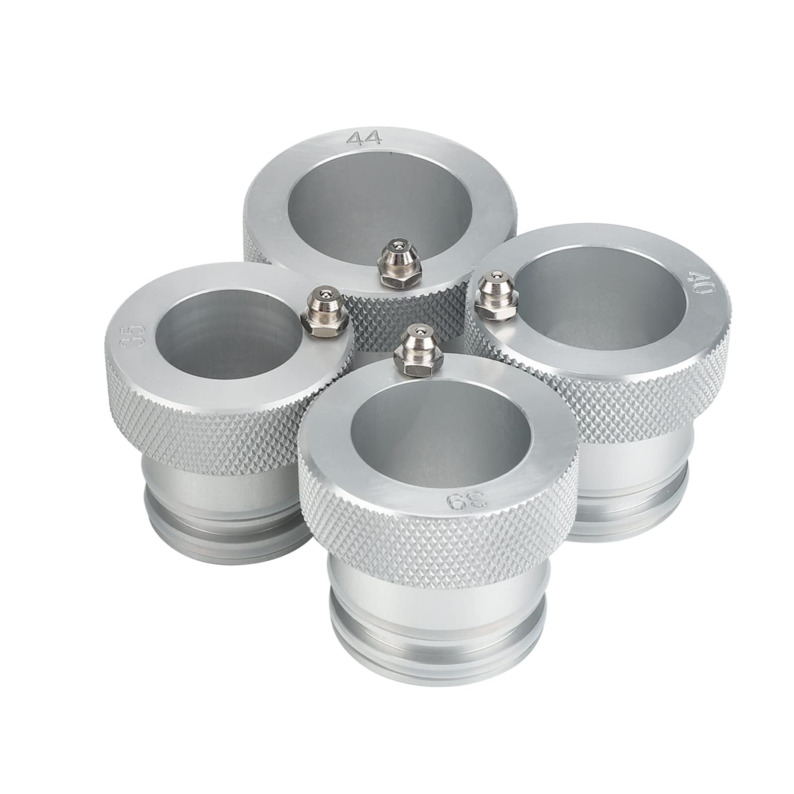 4Pcs Upgrade Wheel Bearing Greaser Tools Compatible With Ranger 800 900 Xp1000 And Most Utv Atv Polaris Can-Am Maverick X3 Bearings W/Inner Dimension Of 35Mm+39Mm+40Mm+ 44Mm