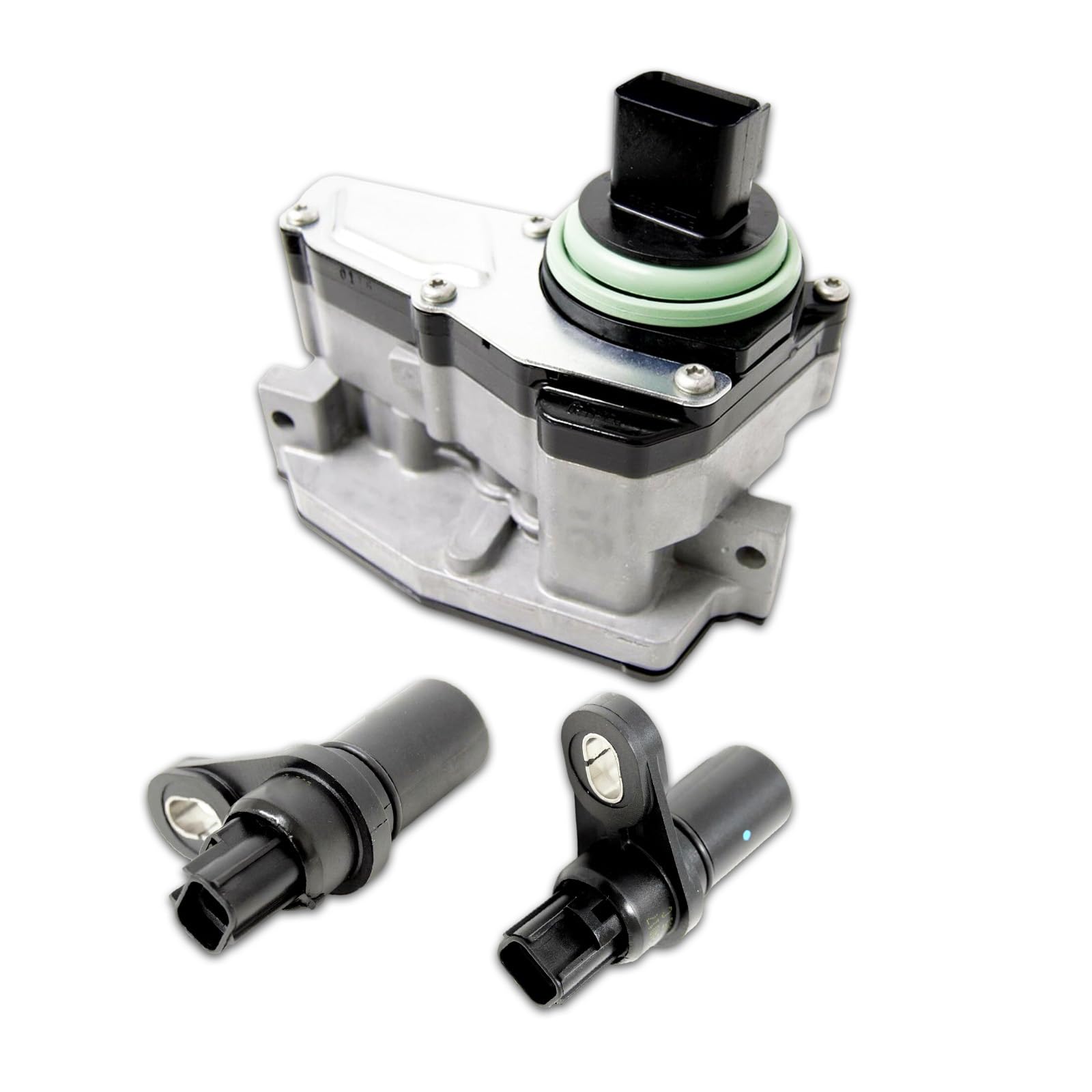 Kessocco 3Pcs 42Rle Transmission Shift Solenoid Block Pack Kit Compatible With 2003-2012 Chrysler 300 Liberty Wrangler Magnum Dakota Charger Ram 1500 Raider Replace# 04800171Aa 5143151Aa 92887A 49618A