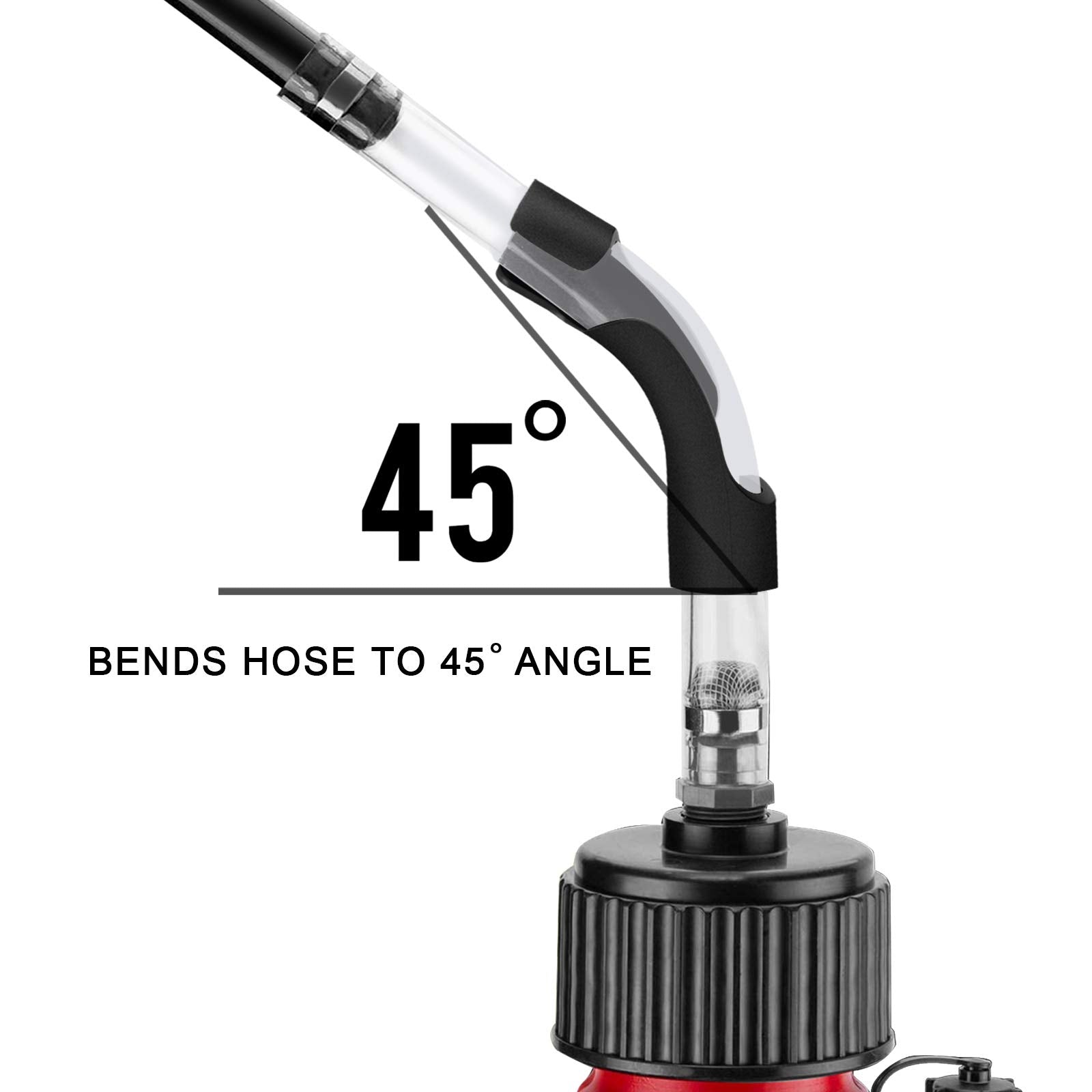 Eapele 5 Pack Hose Bender For Racing Fuel Tanks,Gas Jugs, Fuel Cans-Compatible With Vp, Sportsman, Rural King And More, 1'' Insi