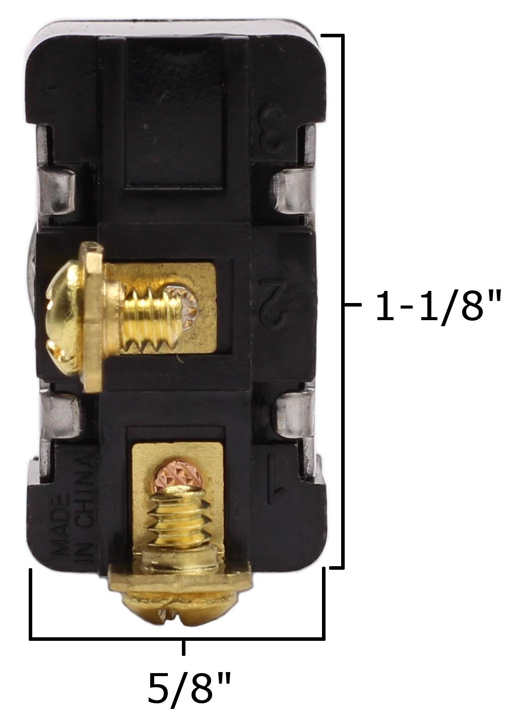 Fastronix Spst On-Off Heavy Duty Ac/Dc 20A Toggle Switch With Red Aircraft Safety Cover