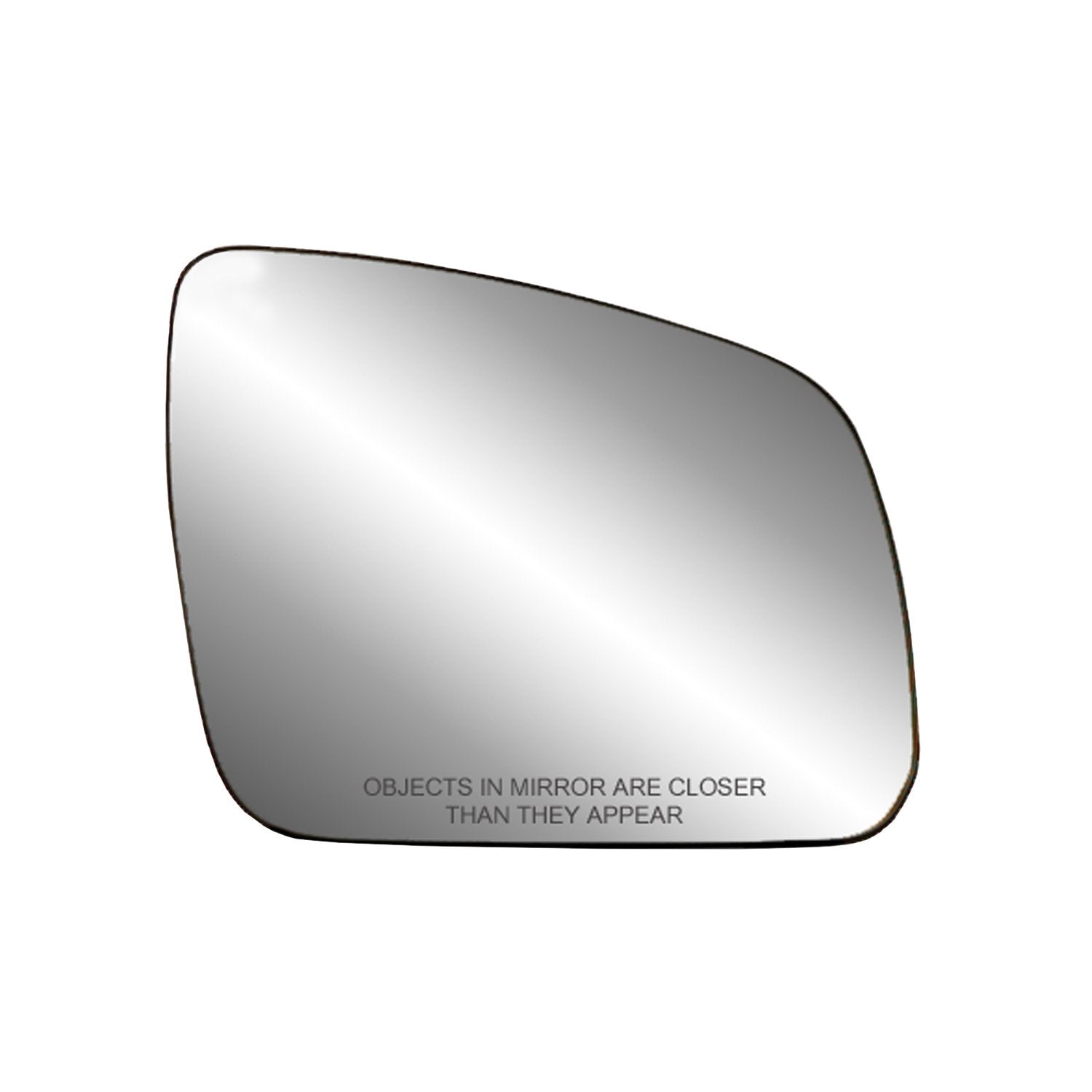 Passenger Side Heated Mirror Glass w/backing plate, Mercedes C-class C300, C-class C350, C-class C63, 5 3/8&quot; x 6 7/8&quot; x 8 1/8&quot; (will not fit on 4Matic models, w/o auto dimming)