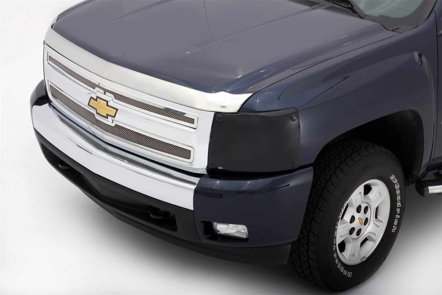 Auto Ventshade [Avs] Aeroskin / Hood Protector | Fits 2007 - 2013 Chevrolet Silverado 1500, 1 Pc. | Smoke - 322002