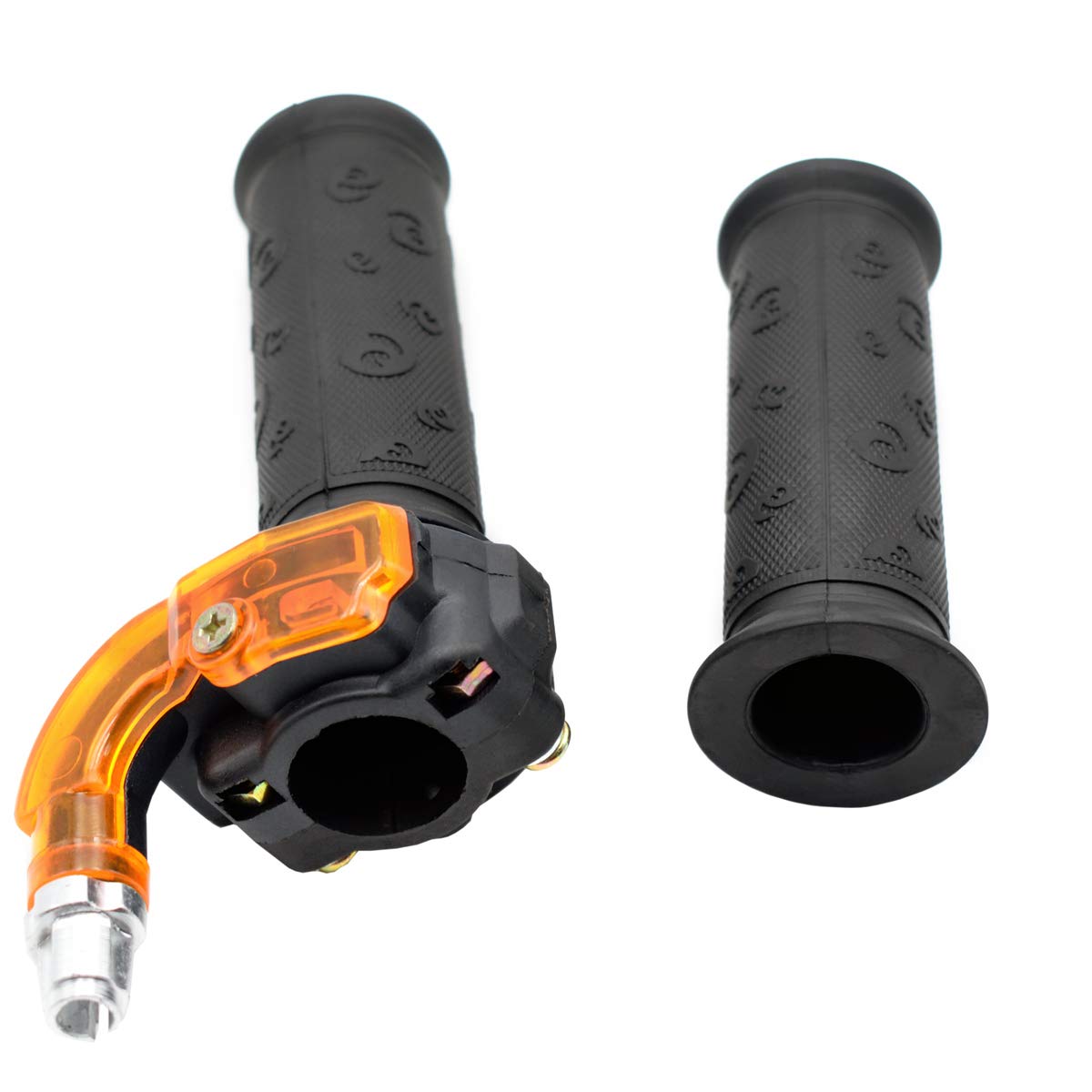 Royitay 7/8'' 22mm Twist Throttle Accelerator Grip and 39''cable for 47cc 49cc 2-stroke 4 Wheeler Quad Trail Bike Mini Dirtbike