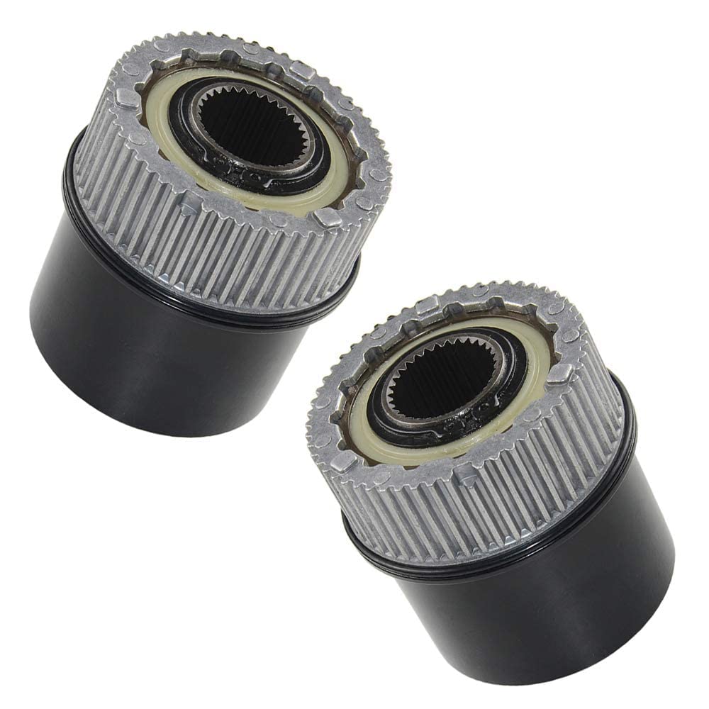 600-203 Pair 4Wd Automatic Locking Hub Front Left + Right Replacement For Ford 1999-2004 F250 F450 F350 F550, 2000-2005 Excursio